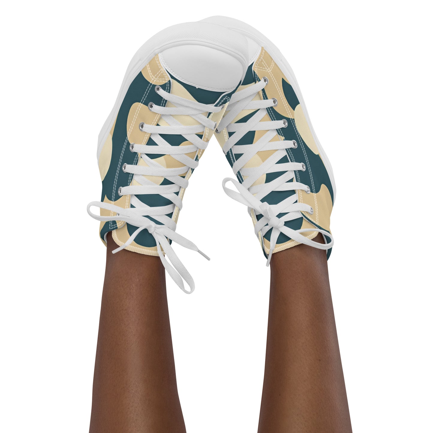 Women’s high top canvas shoes