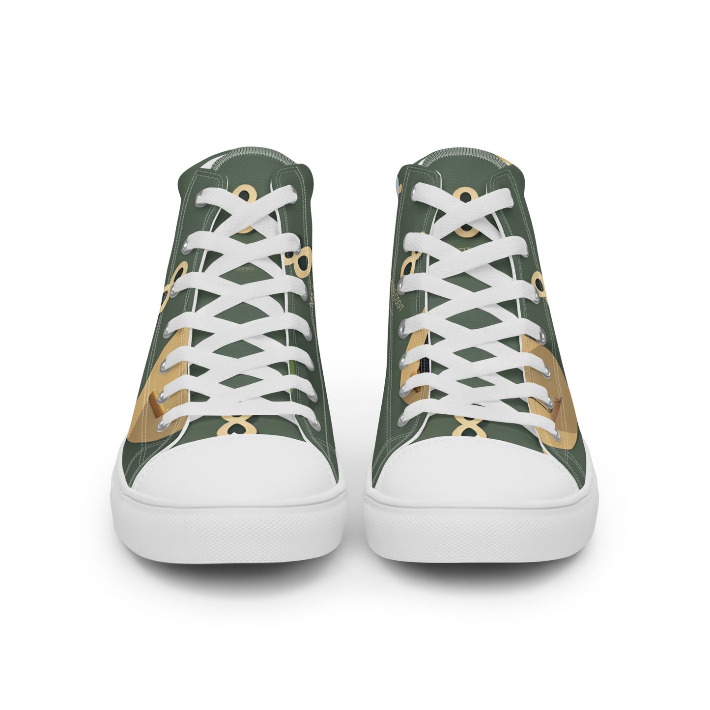 Women’s high top canvas shoes