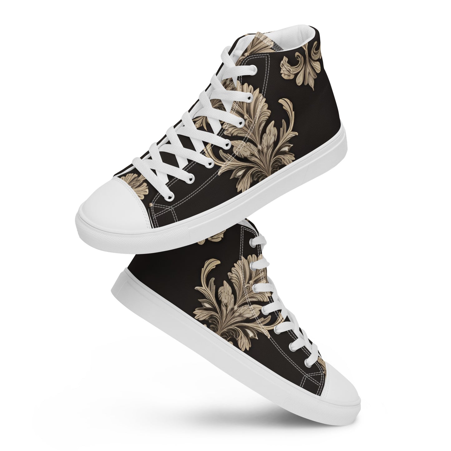 Women’s high top canvas shoes