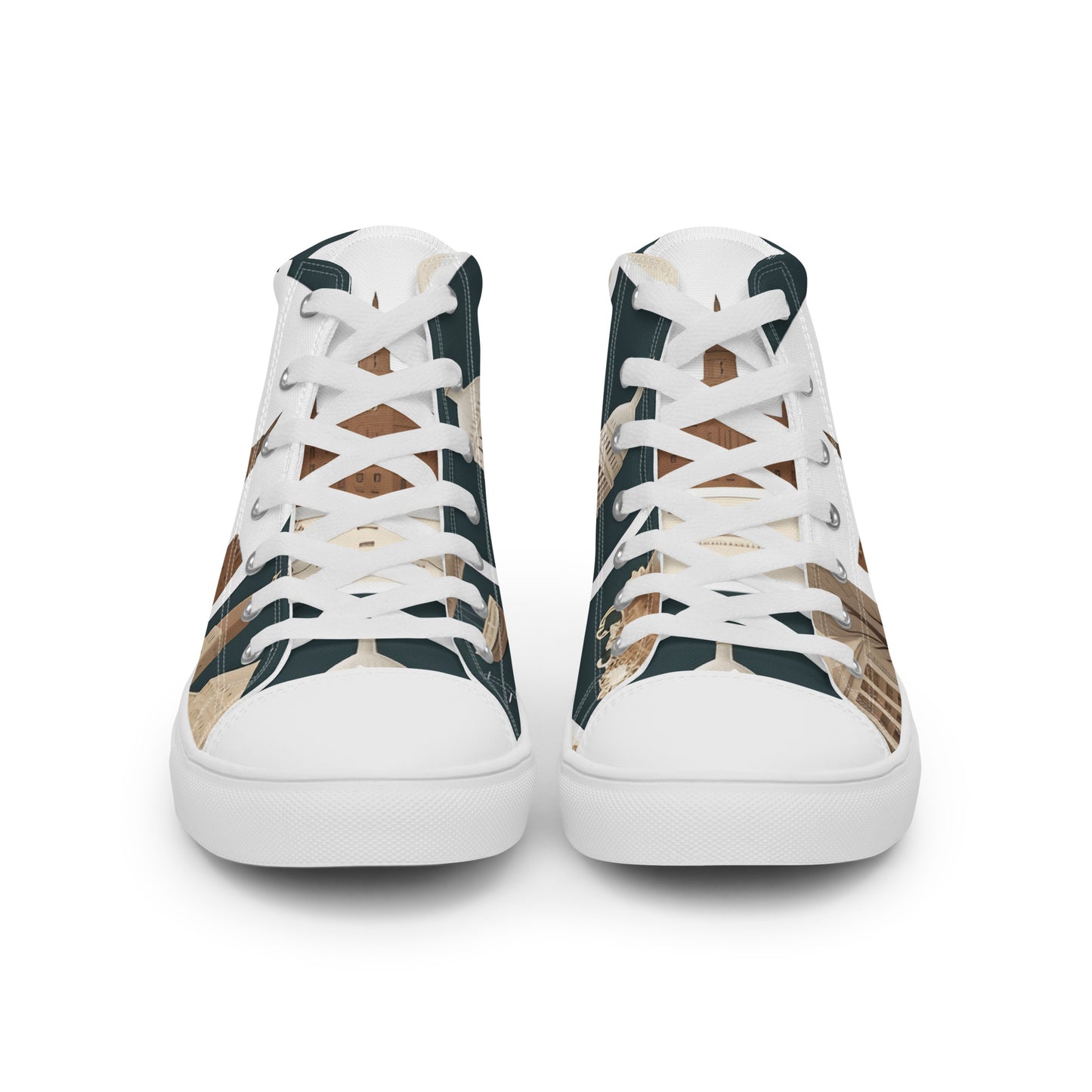 Women’s high top canvas shoes