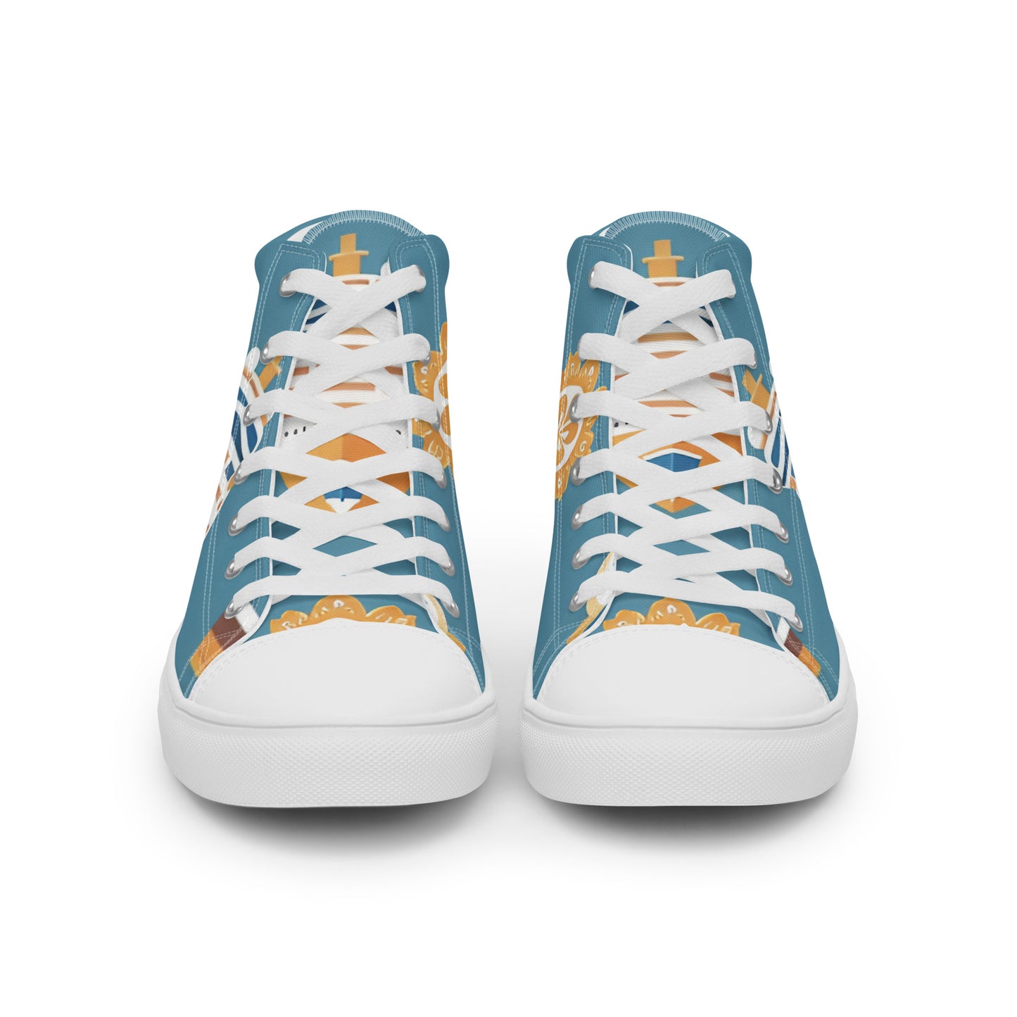 Women’s high top canvas shoes