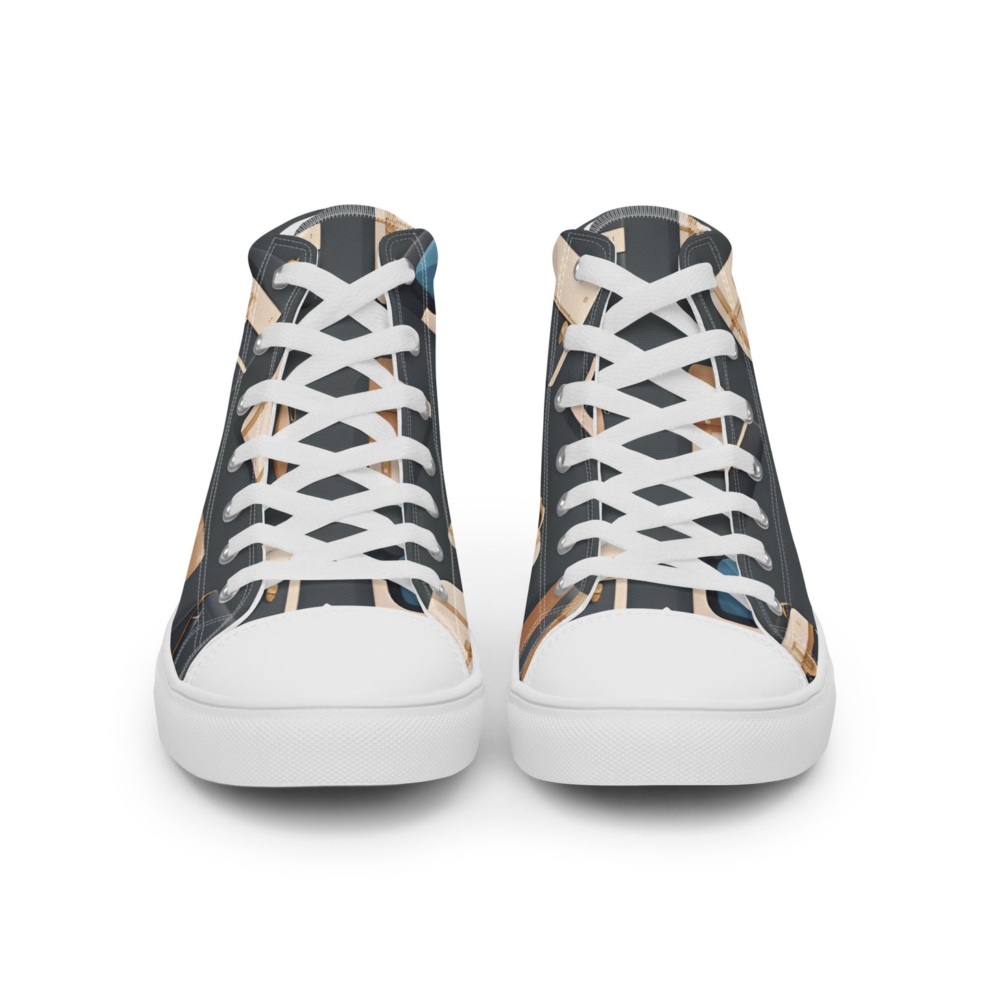 Women’s high top canvas shoes