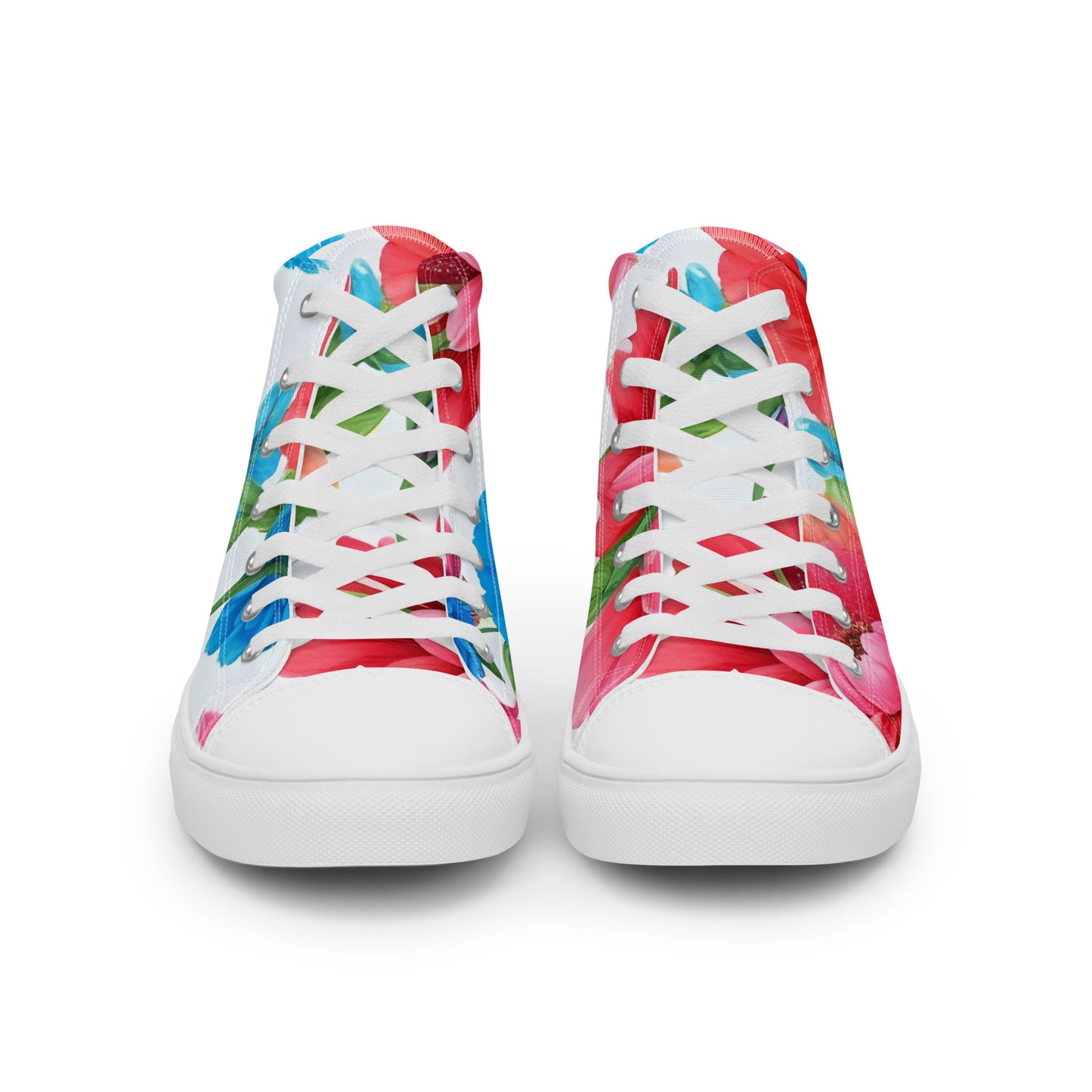 Women’s high top canvas shoes