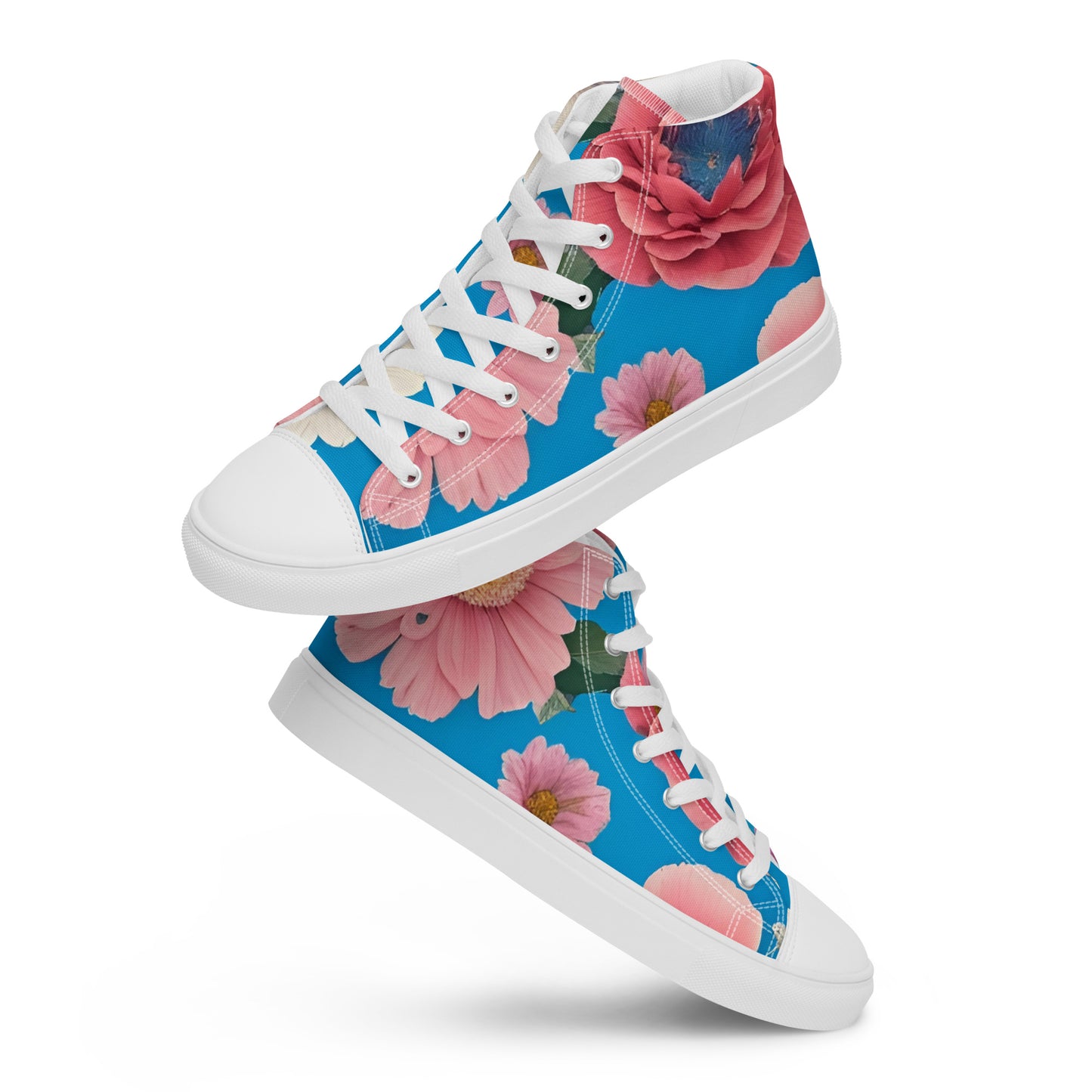 Women’s high top canvas shoes