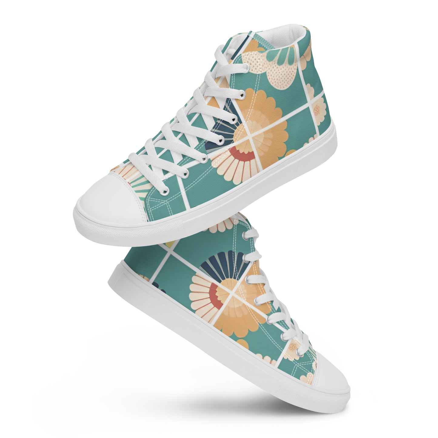 Women’s high top canvas shoes