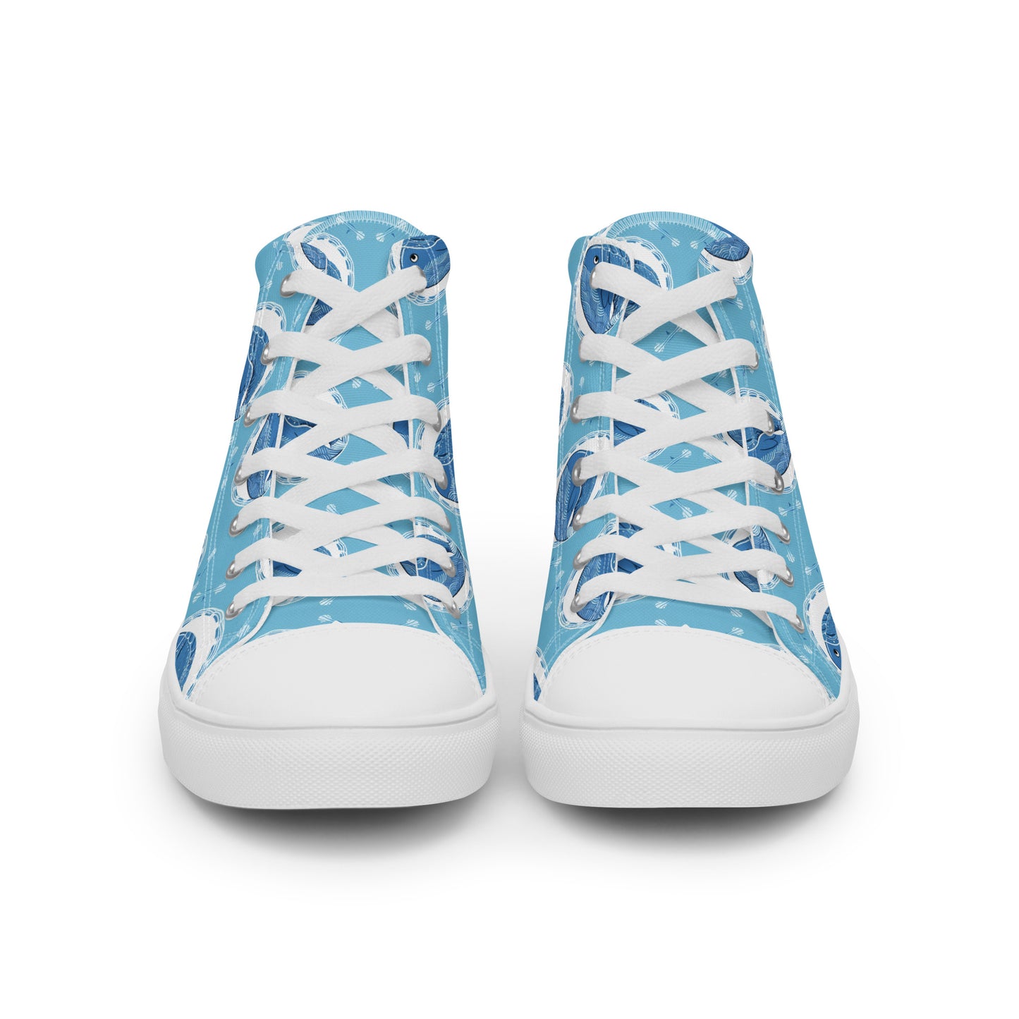 Women’s high top canvas shoes