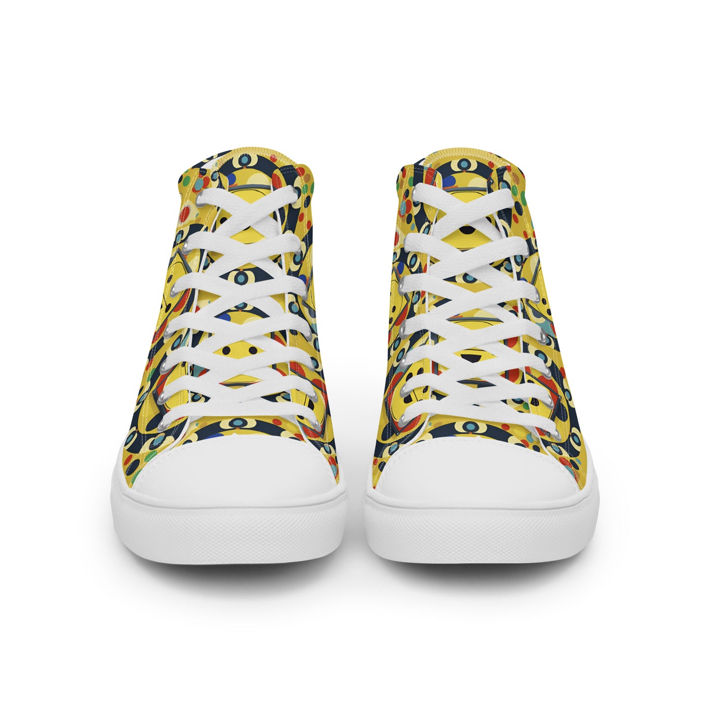 Women’s high top canvas shoes