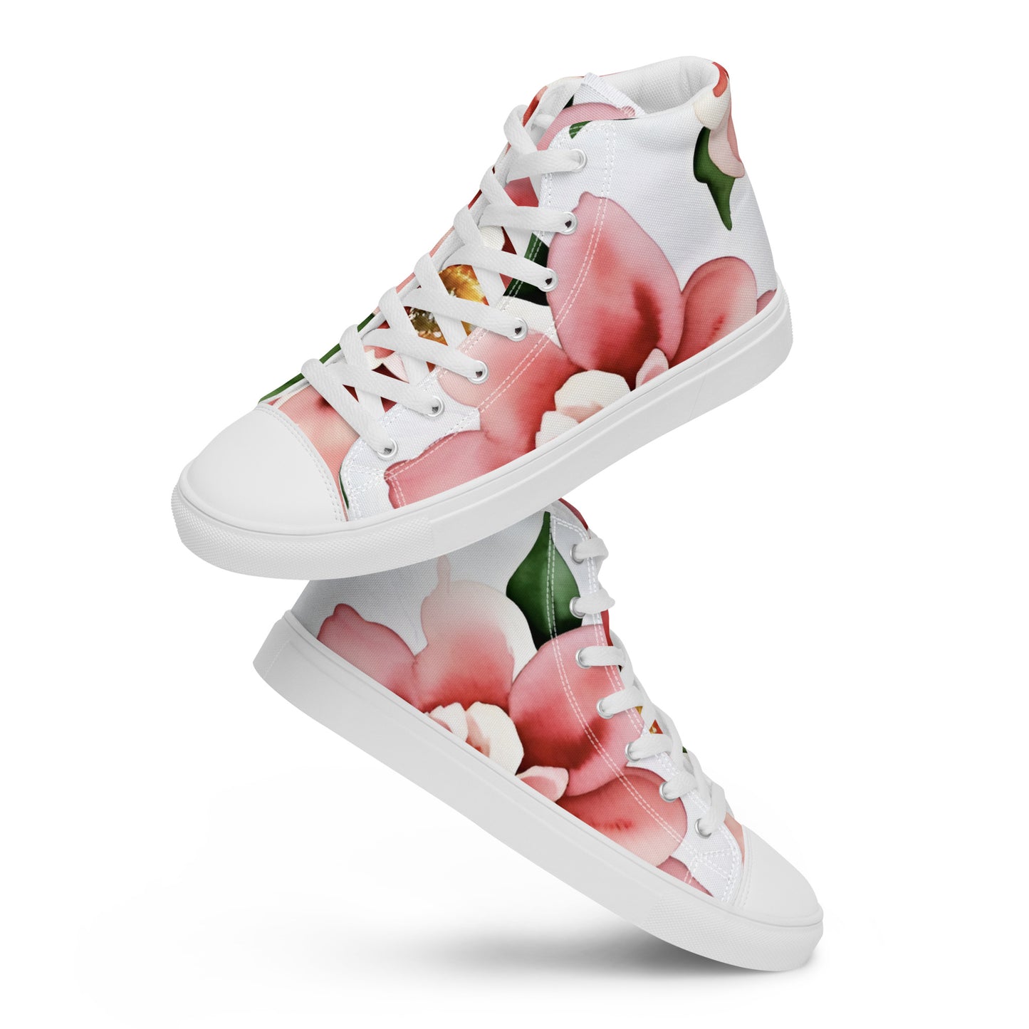 Women’s high top canvas shoes