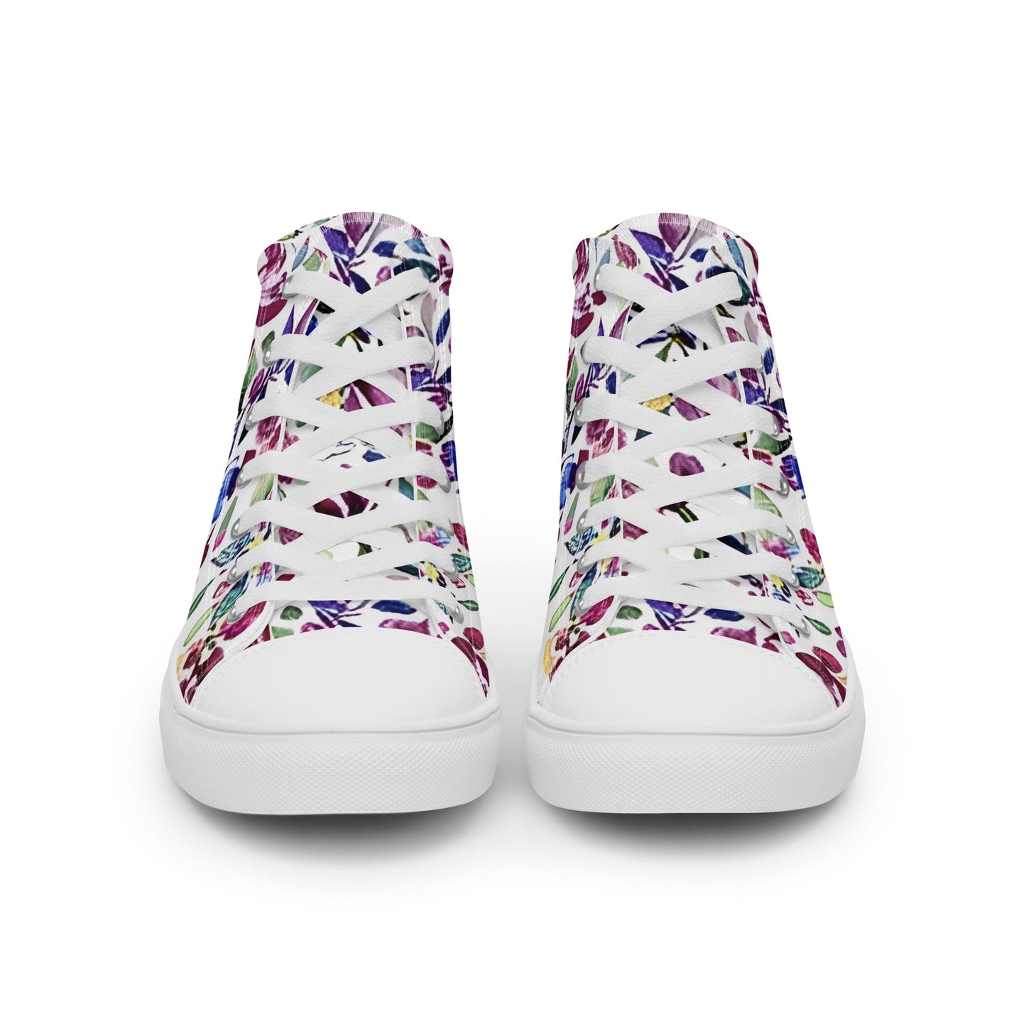 Women’s high top canvas shoes