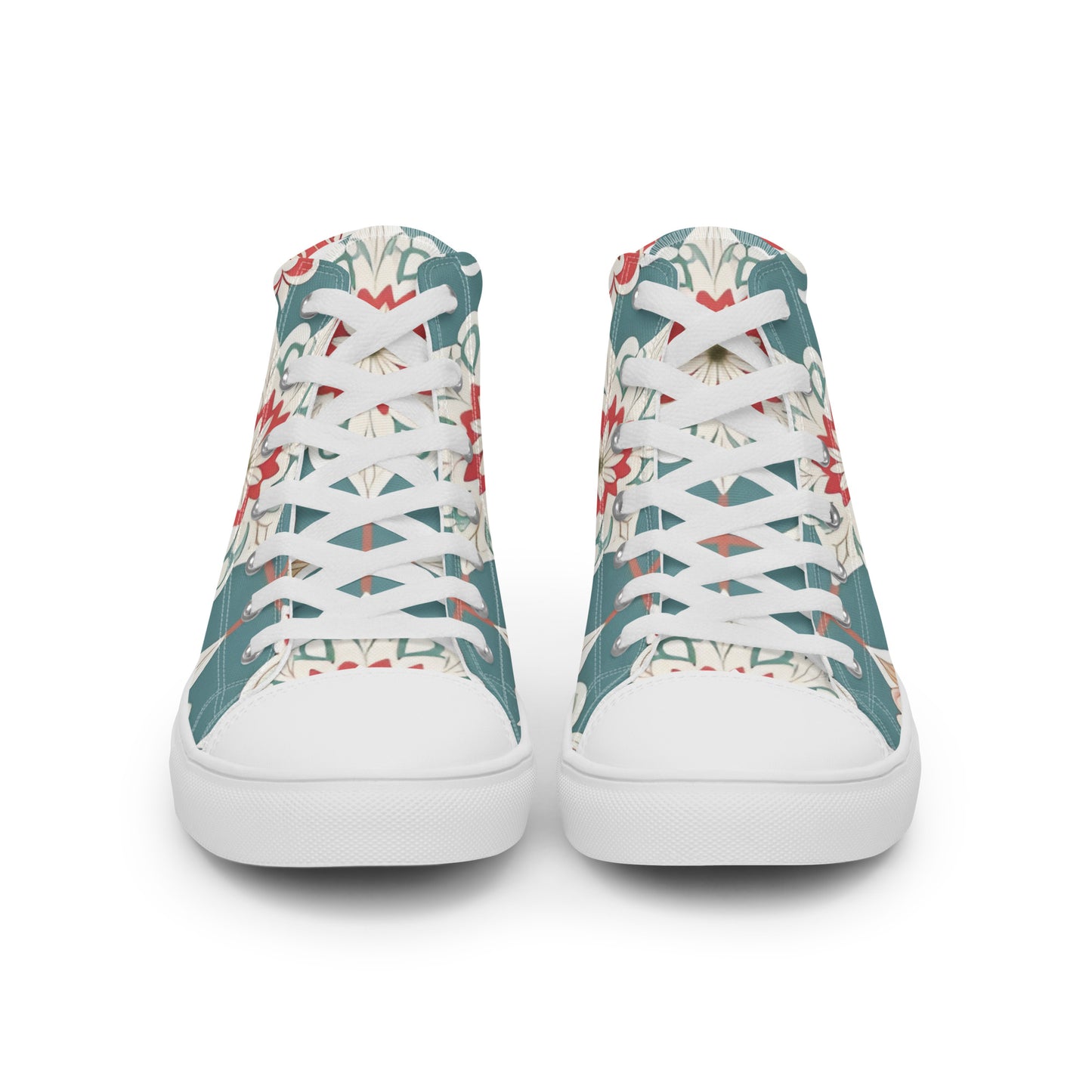 Women’s high top canvas shoes