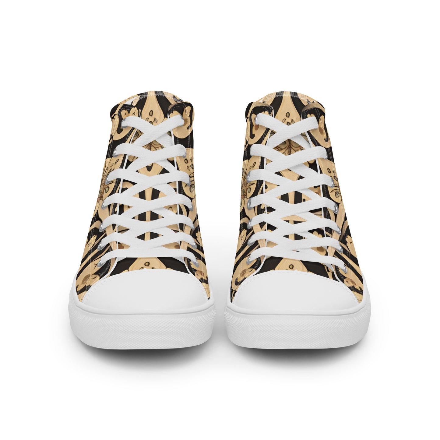 Women’s high top canvas shoes