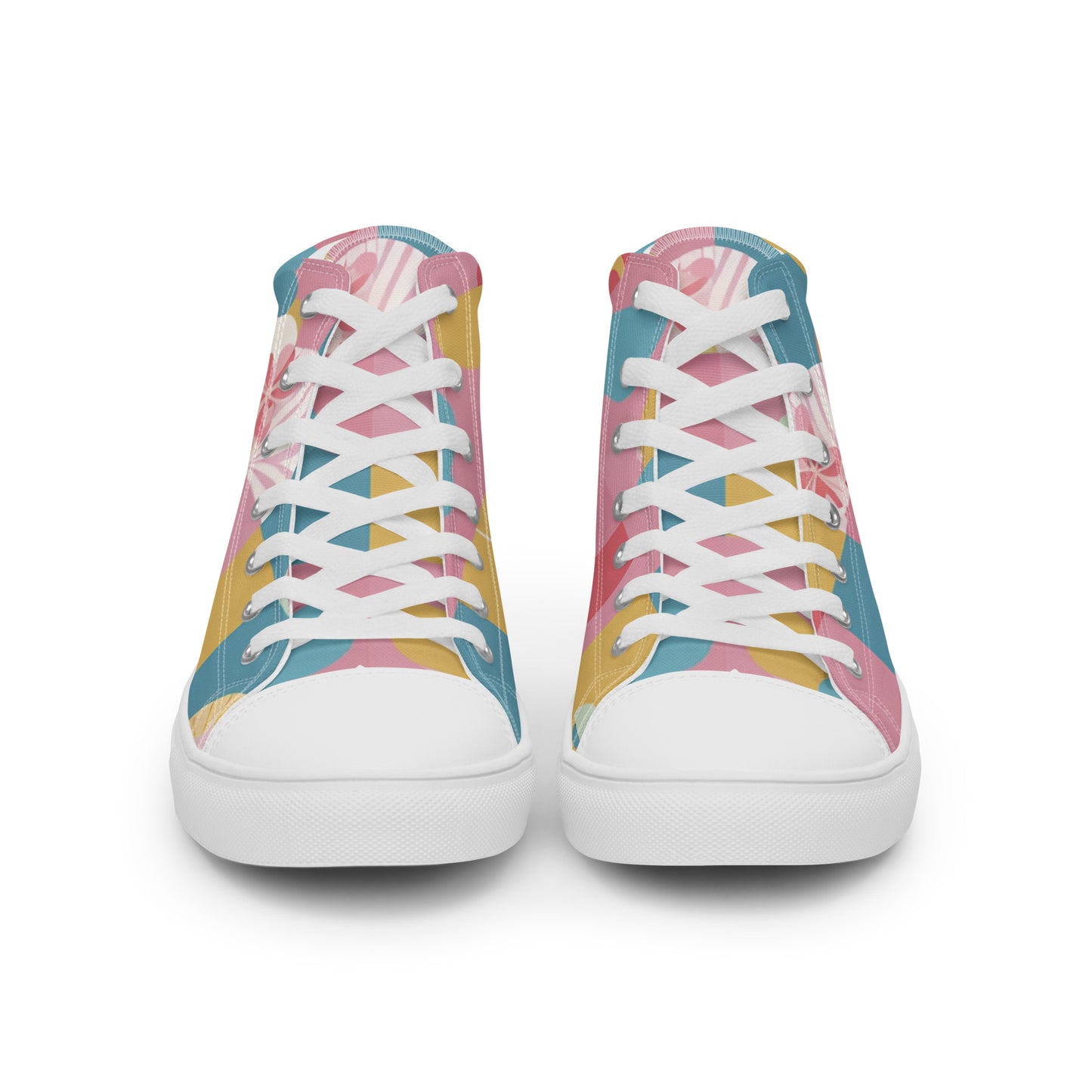 Women’s high top canvas shoes