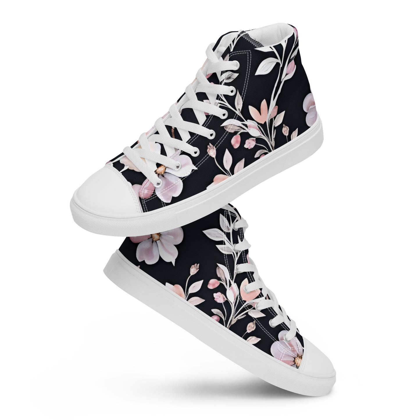 Women’s high top canvas shoes