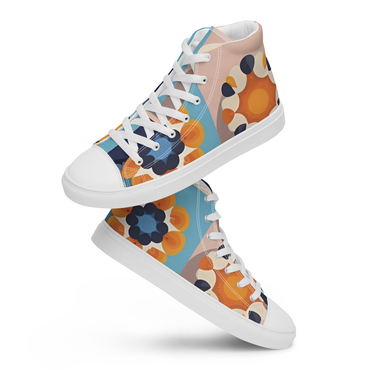 Women’s high top canvas shoes