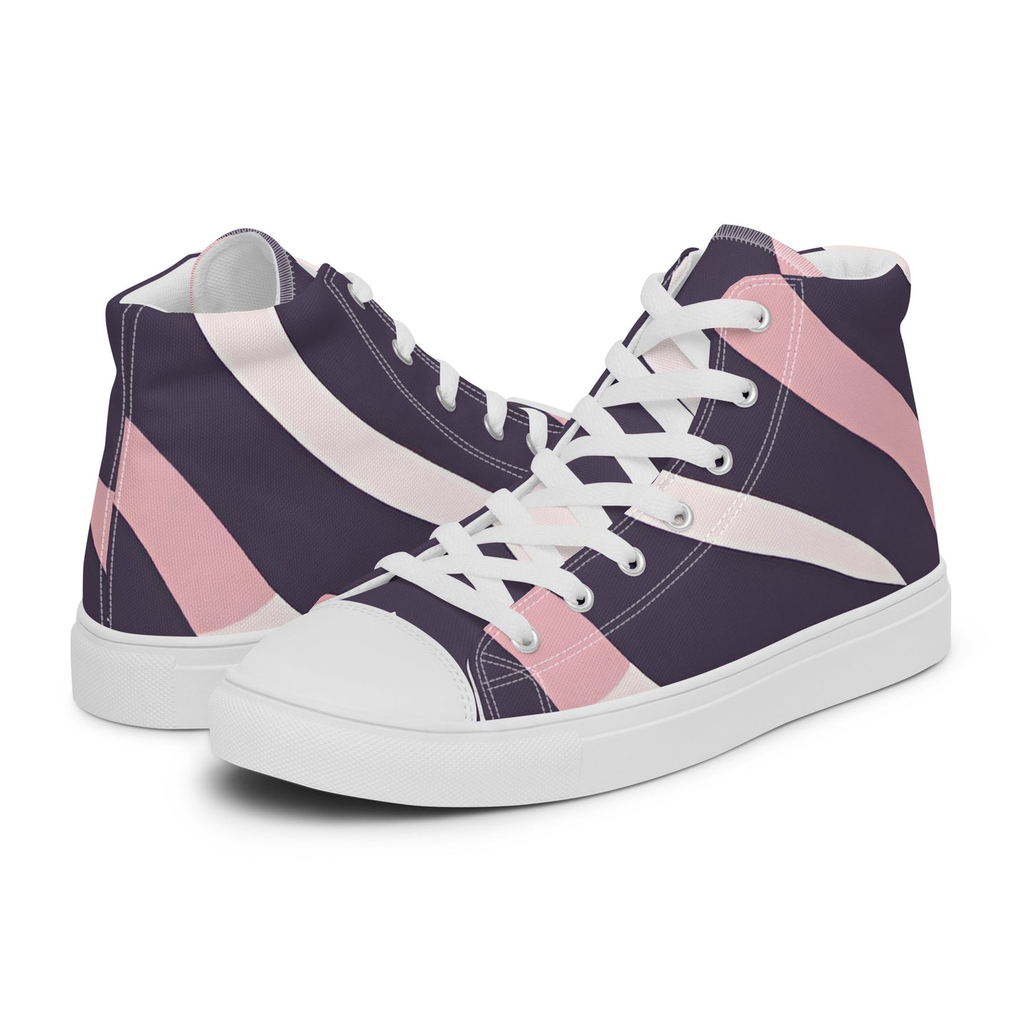 Women’s high top canvas shoes