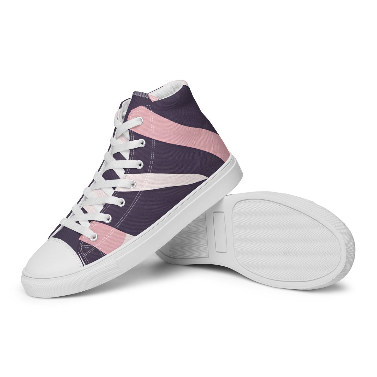 Women’s high top canvas shoes