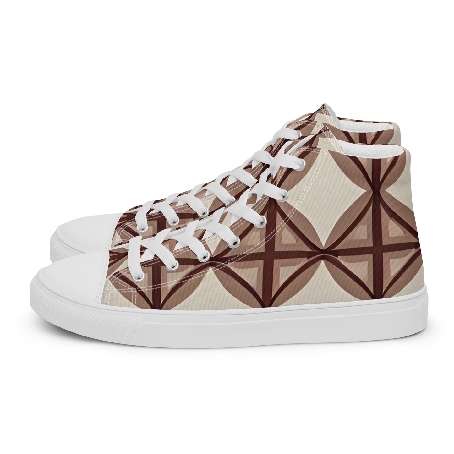 Women’s high top canvas shoes