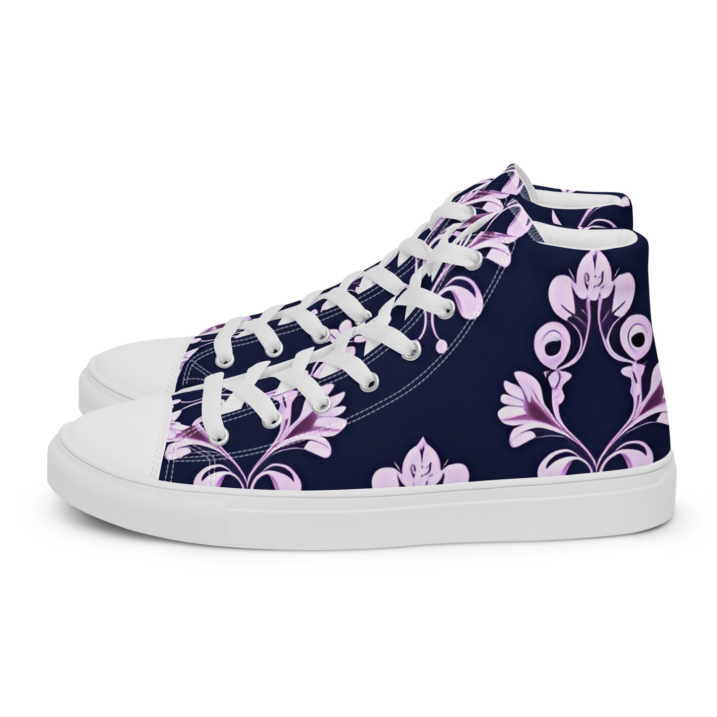 Women’s high top canvas shoes