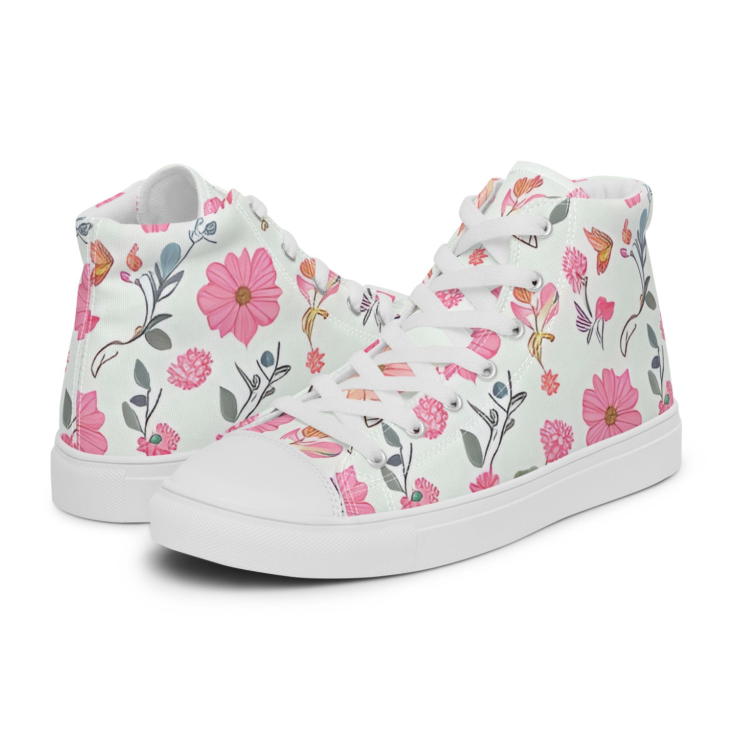 Women’s high top canvas shoes