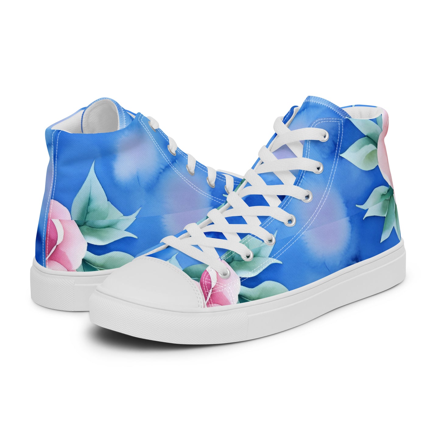 Women’s high top canvas shoes