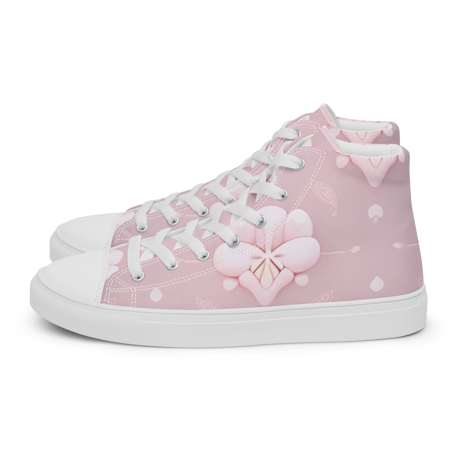 Women’s high top canvas shoes