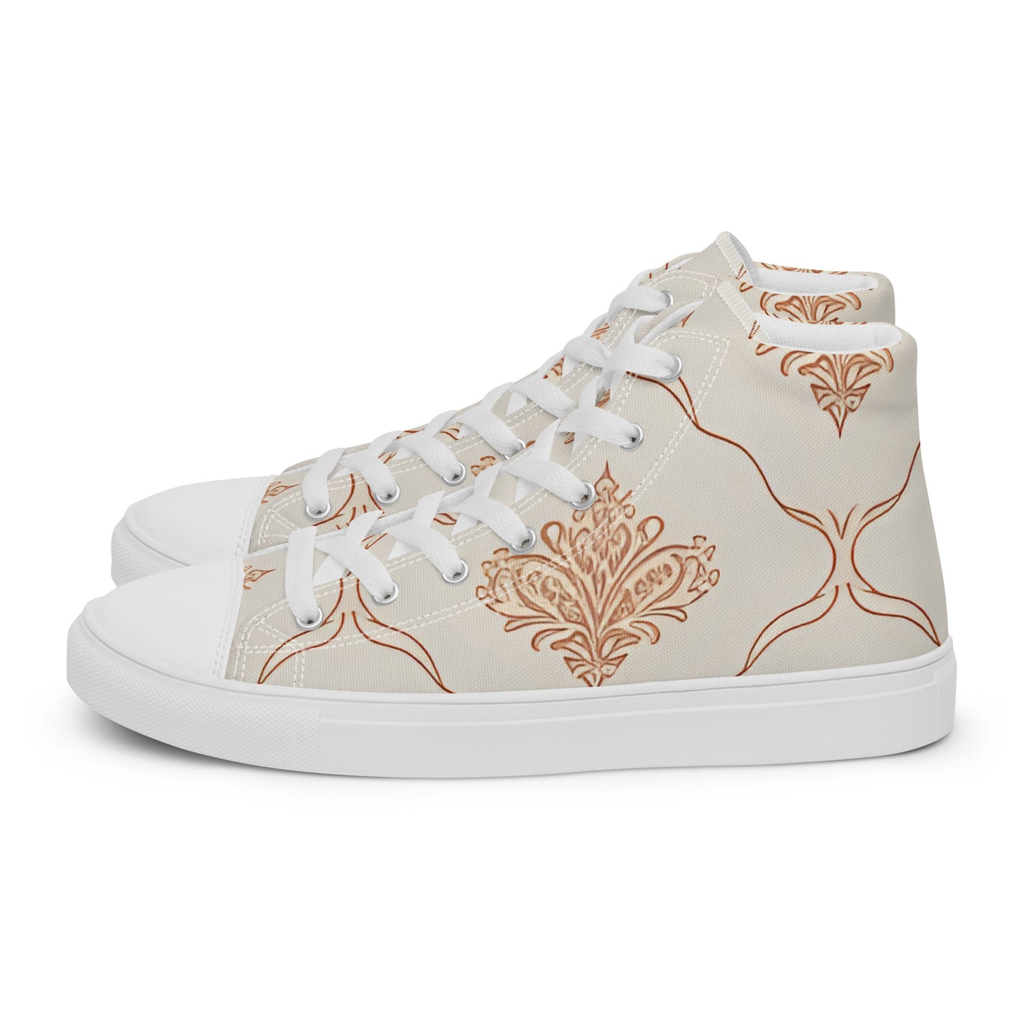 Women’s high top canvas shoes