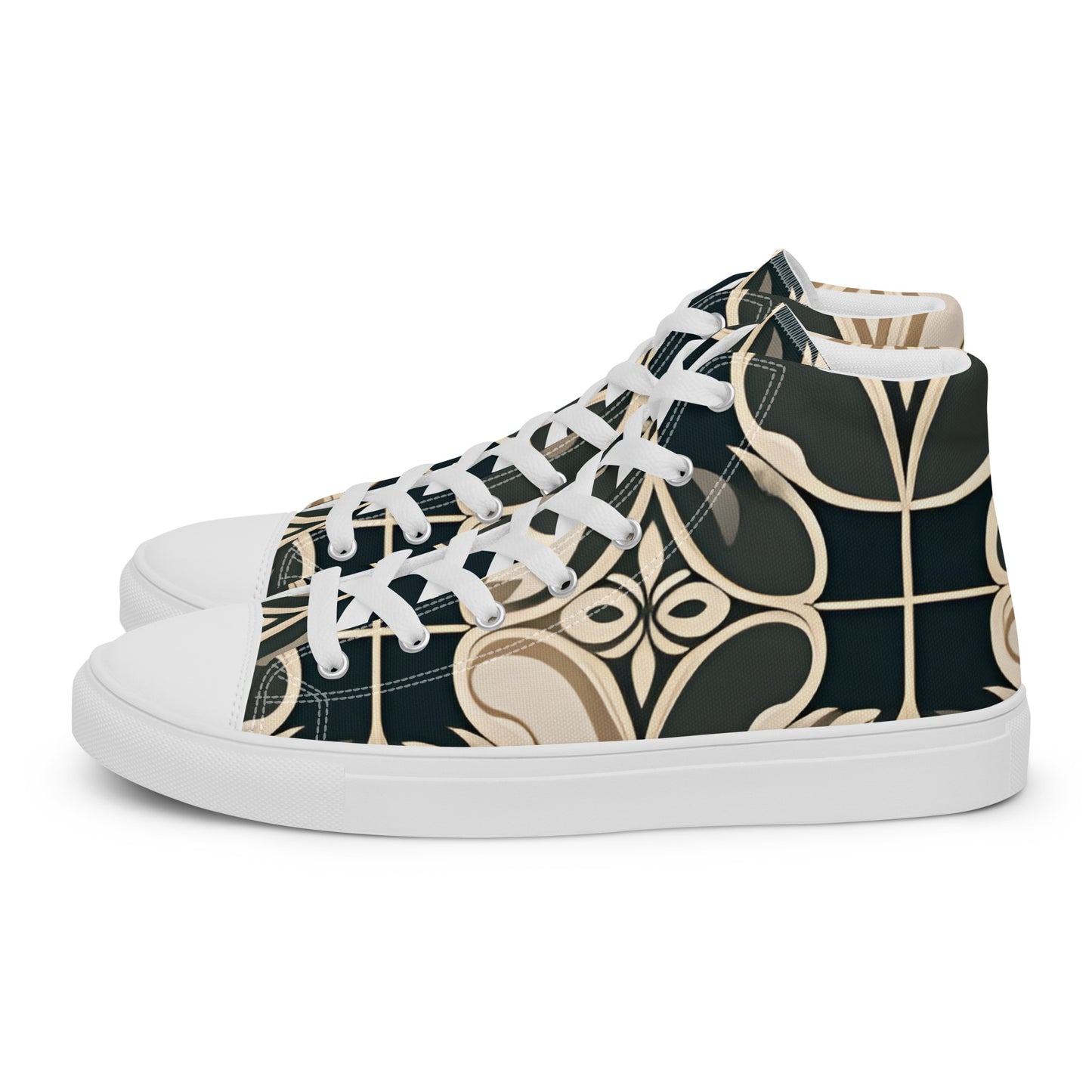 Women’s high top canvas shoes