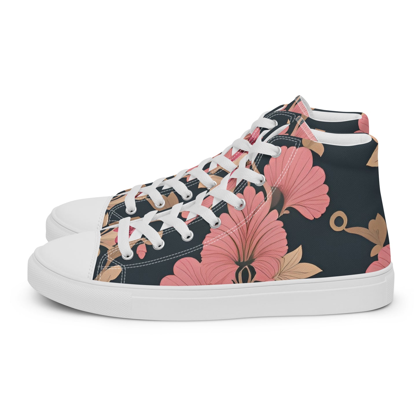 Women’s high top canvas shoes