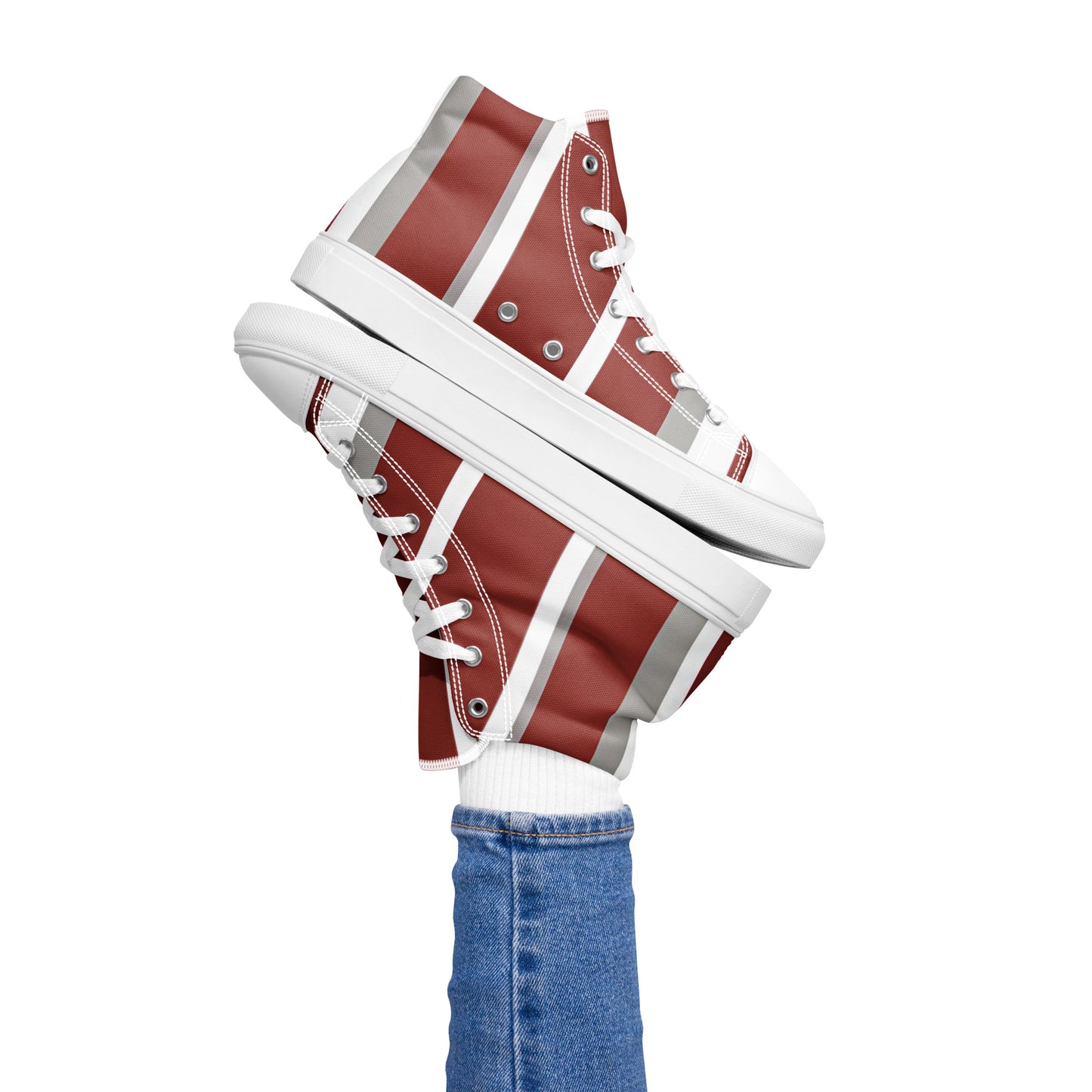 Women’s high top canvas shoes