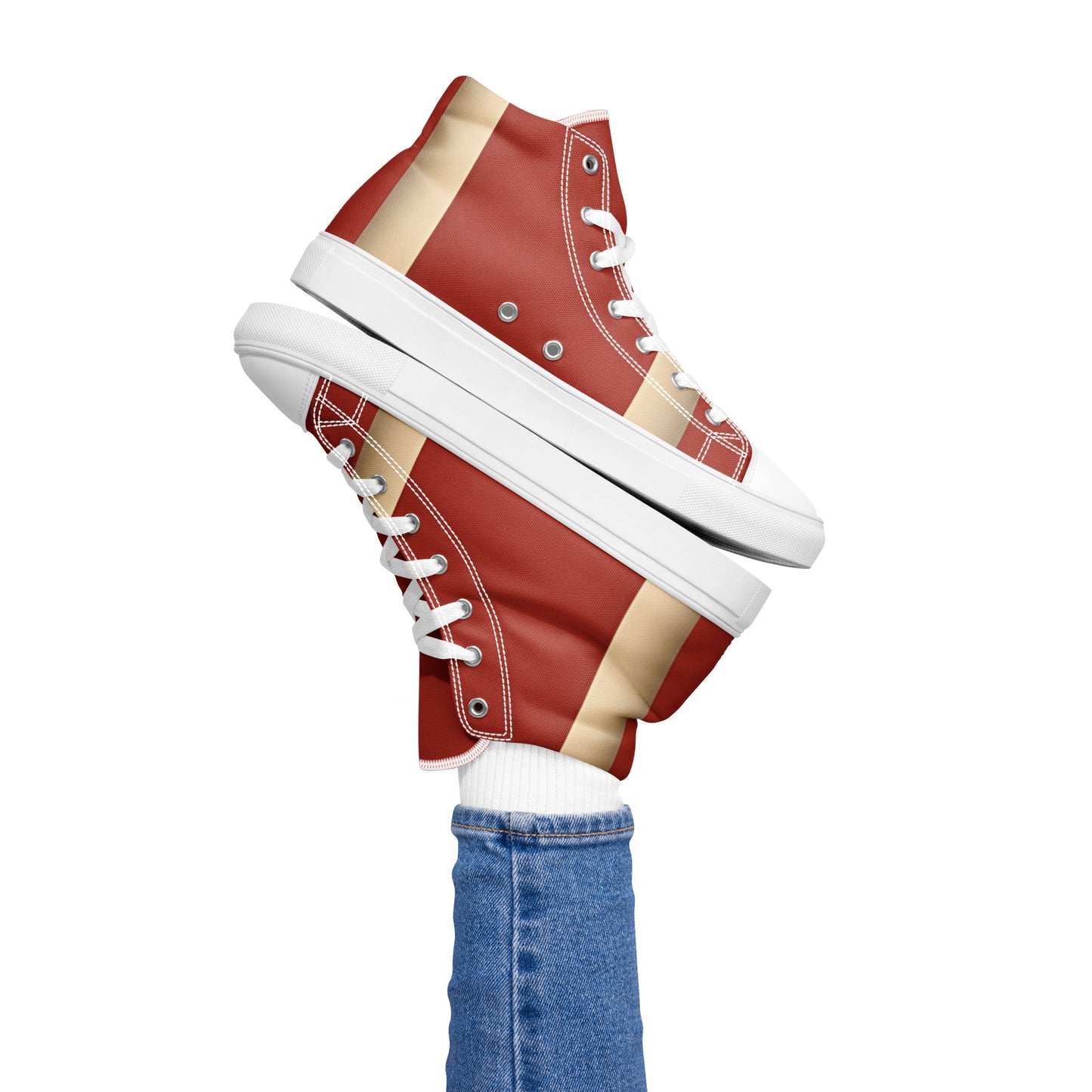 Women’s high top canvas shoes