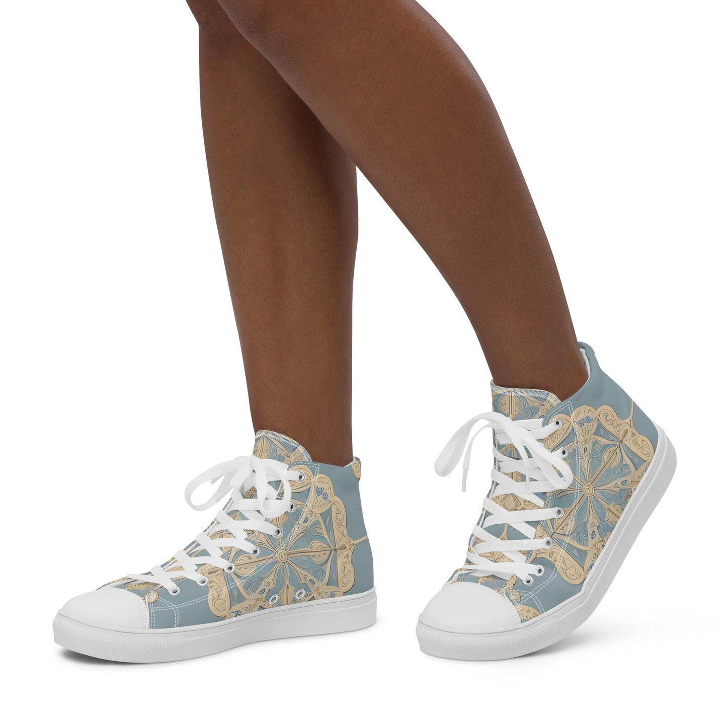 Women’s high top canvas shoes