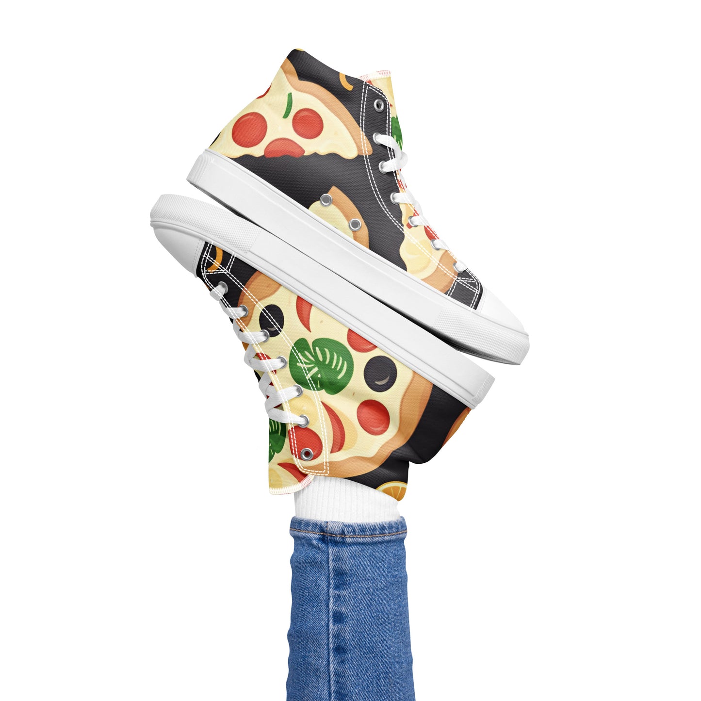 Women’s high top canvas shoes