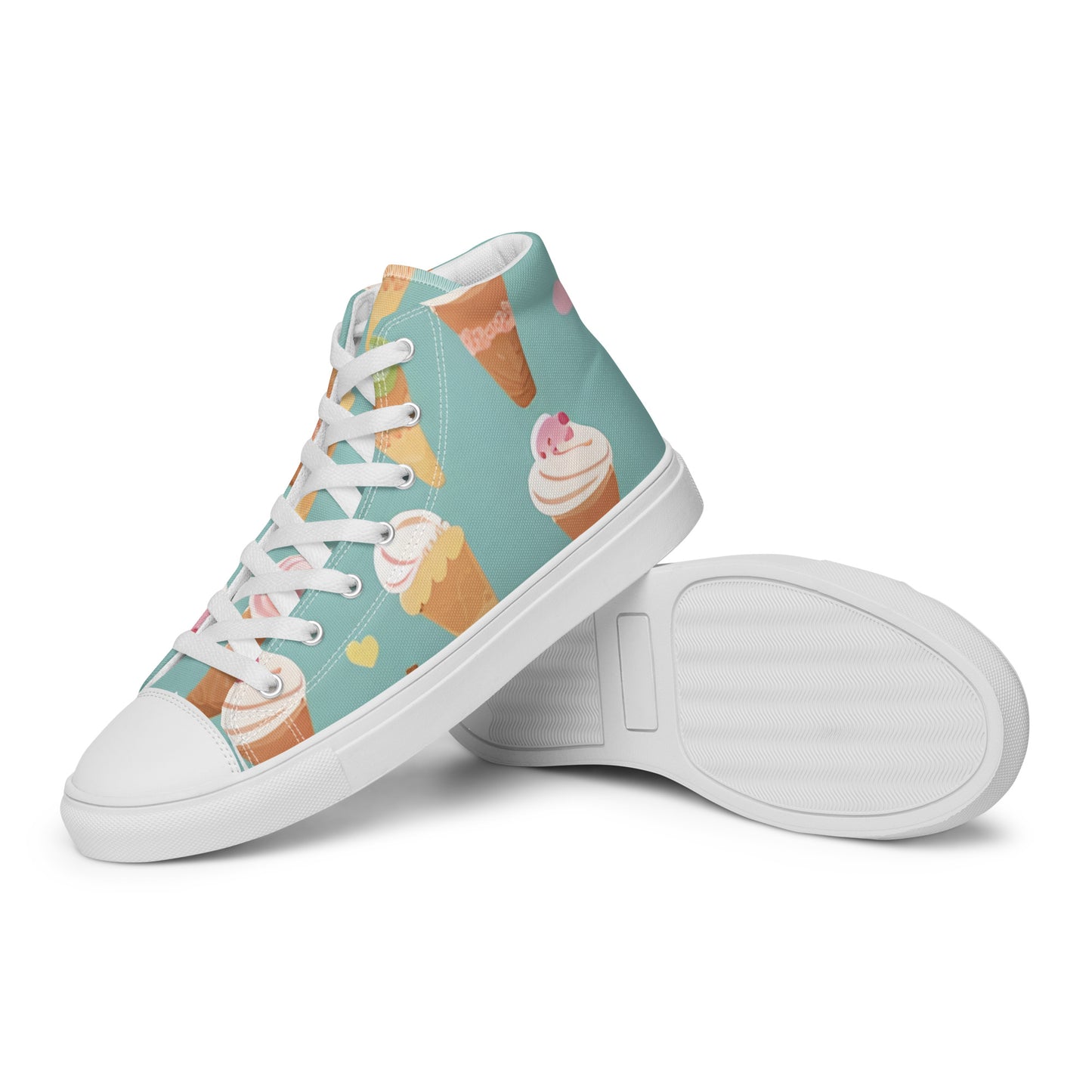 Women’s high top canvas shoes