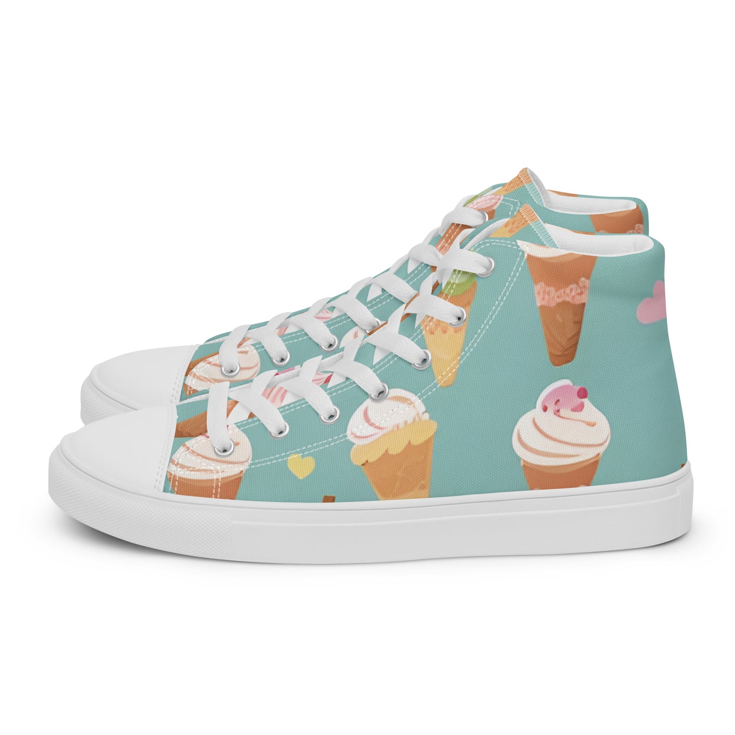 Women’s high top canvas shoes