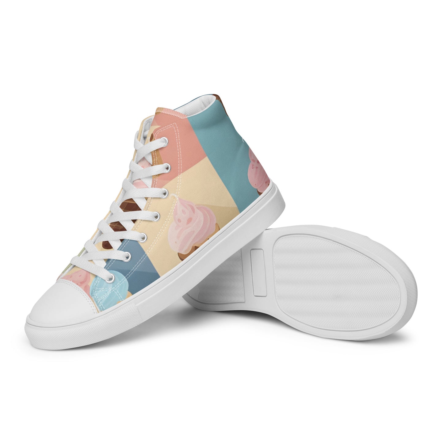 Women’s high top canvas shoes