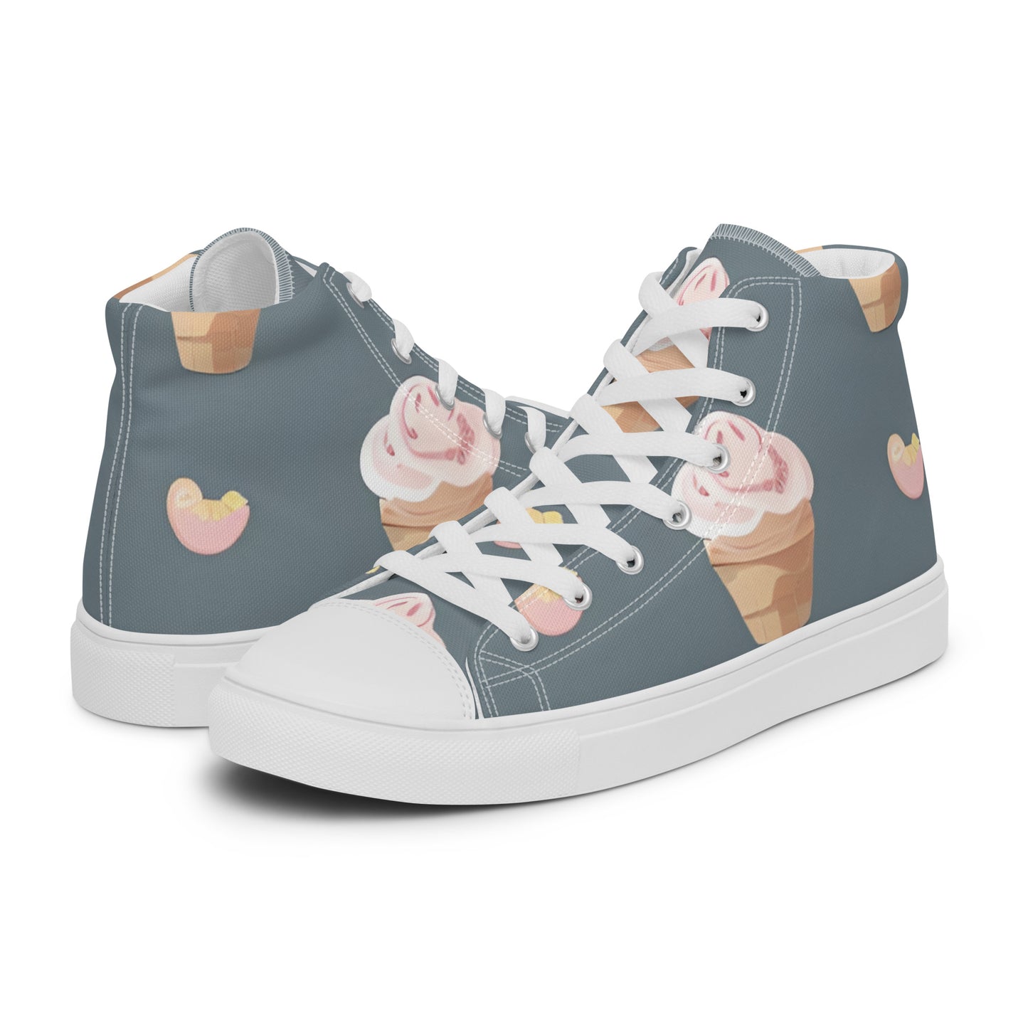 Women’s high top canvas shoes