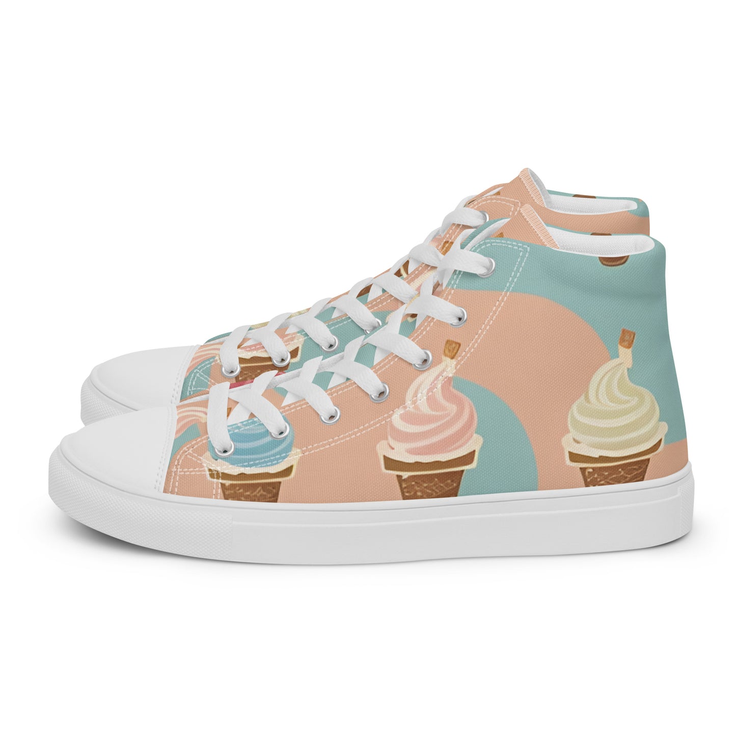 Women’s high top canvas shoes