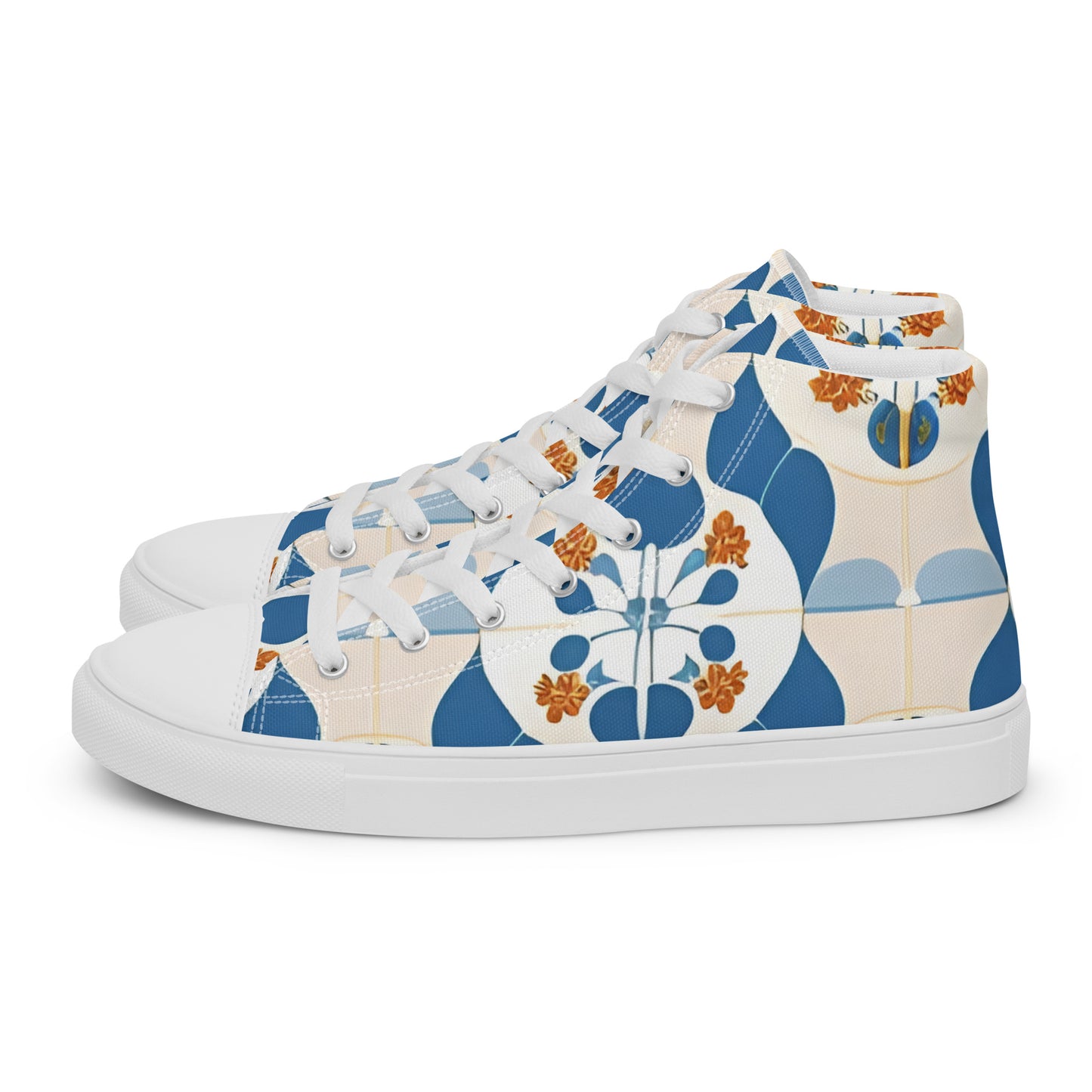 Women’s high top canvas shoes