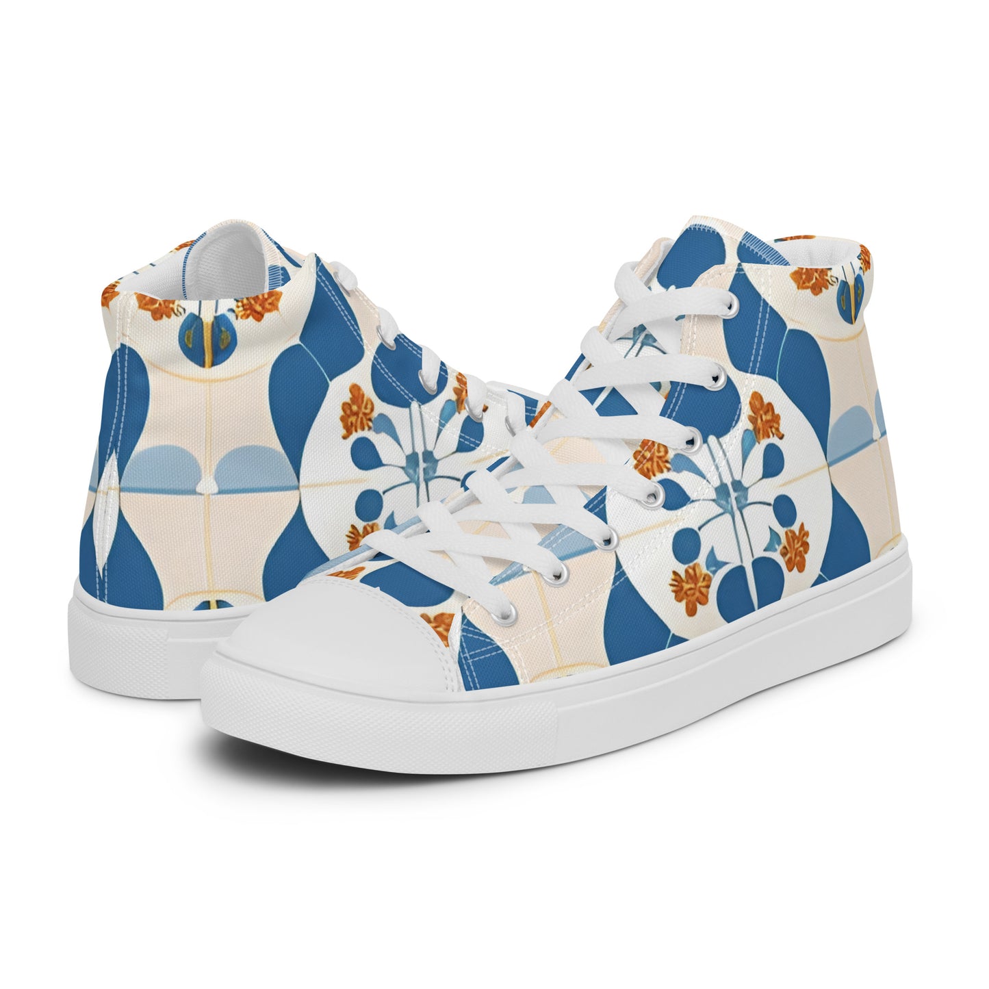 Women’s high top canvas shoes