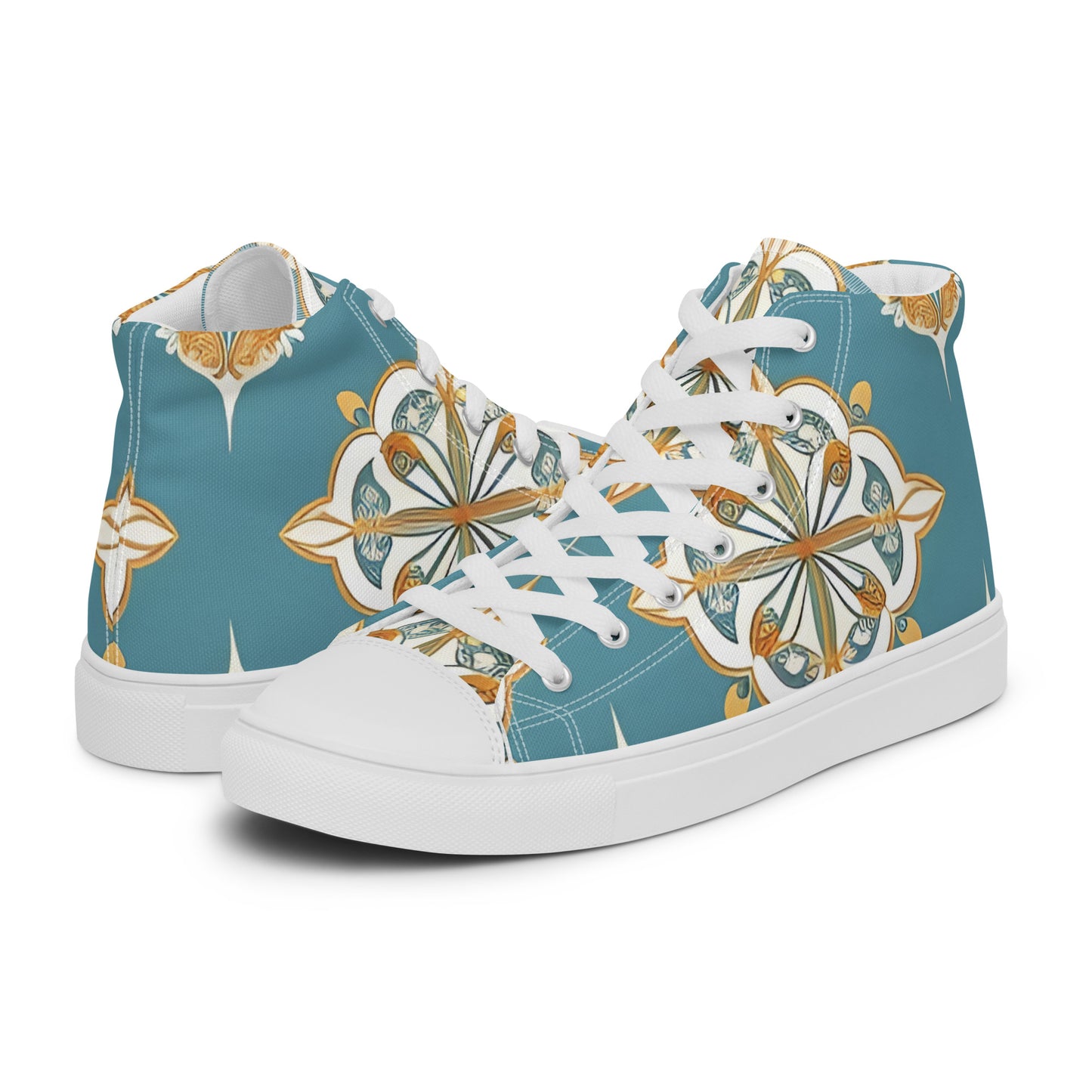 Women’s high top canvas shoes