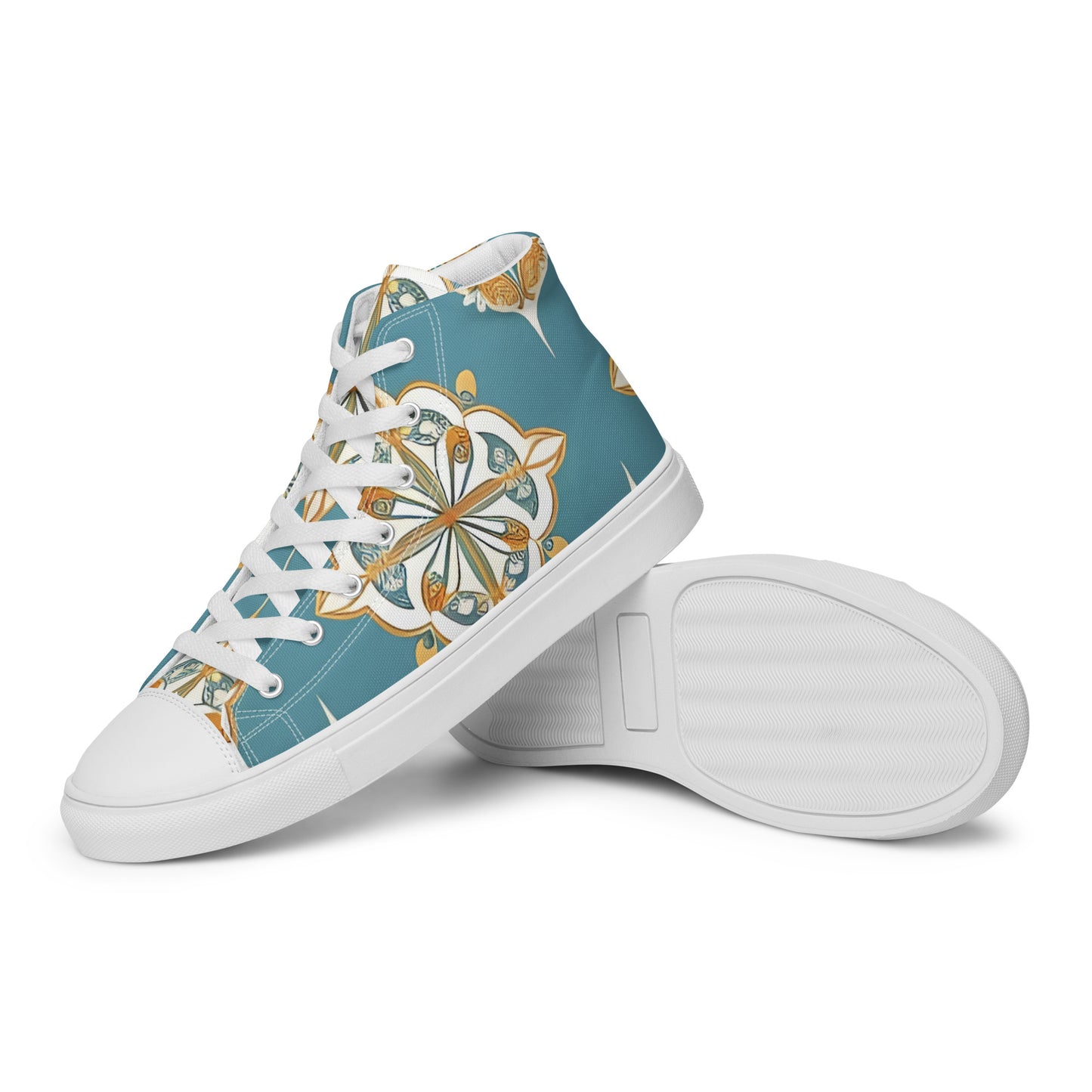 Women’s high top canvas shoes