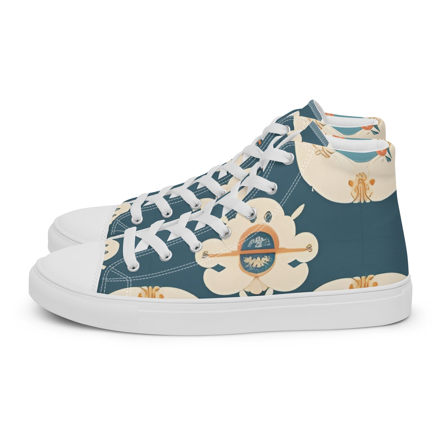 Women’s high top canvas shoes