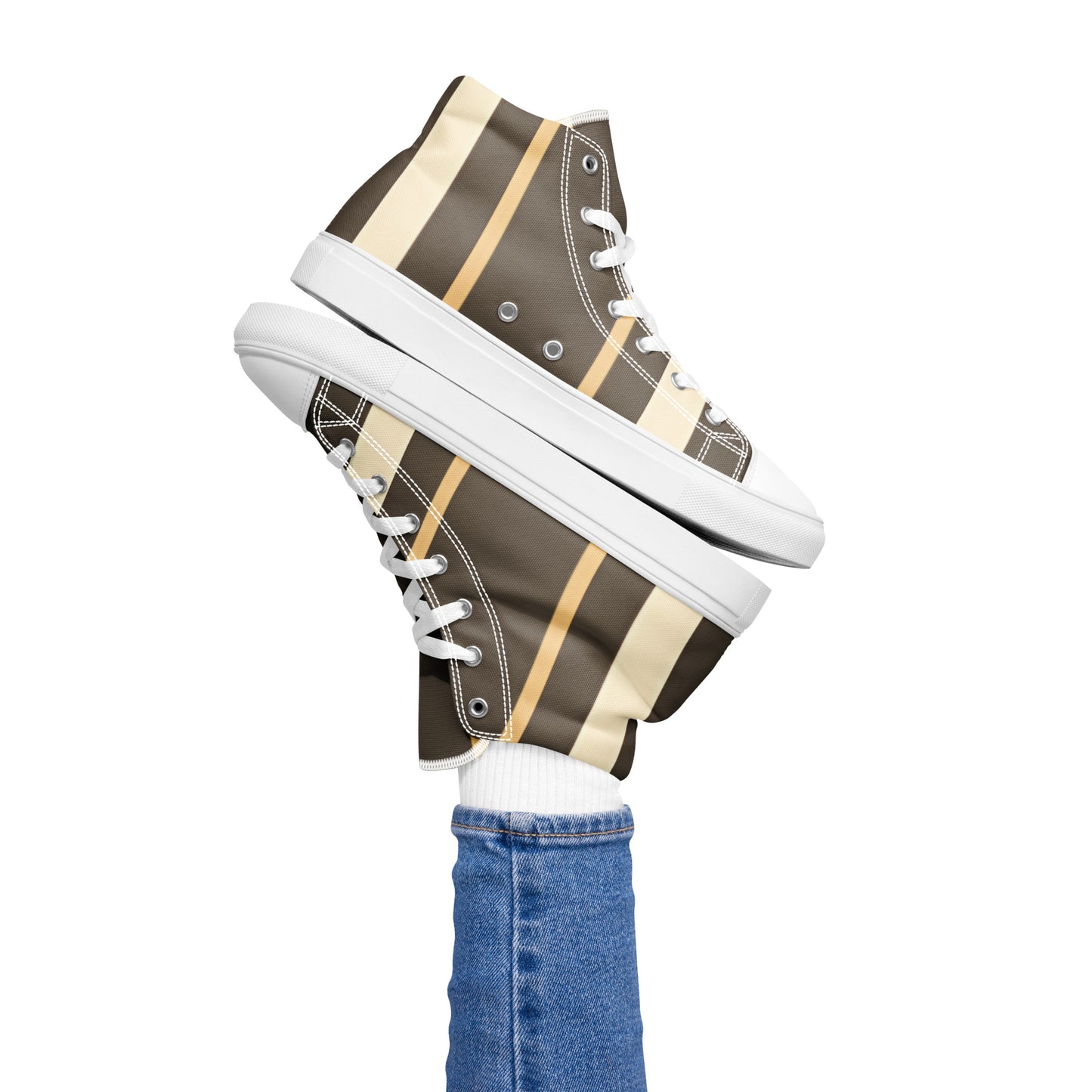 Women’s high top canvas shoes