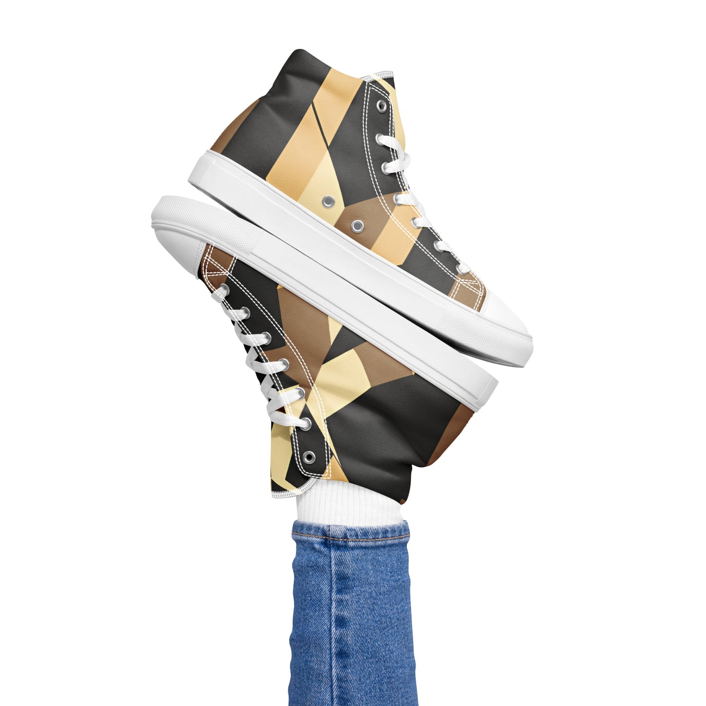 Women’s high top canvas shoes