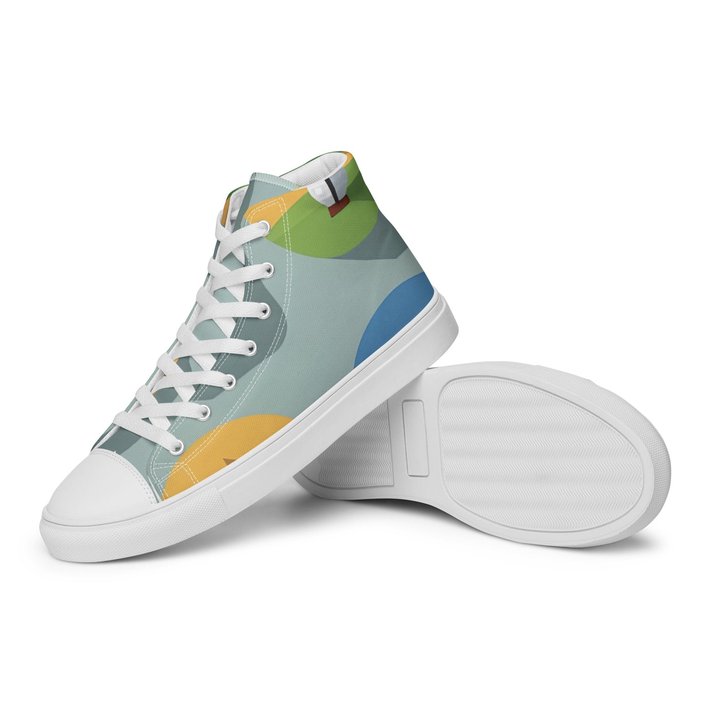 Women’s high top canvas shoes