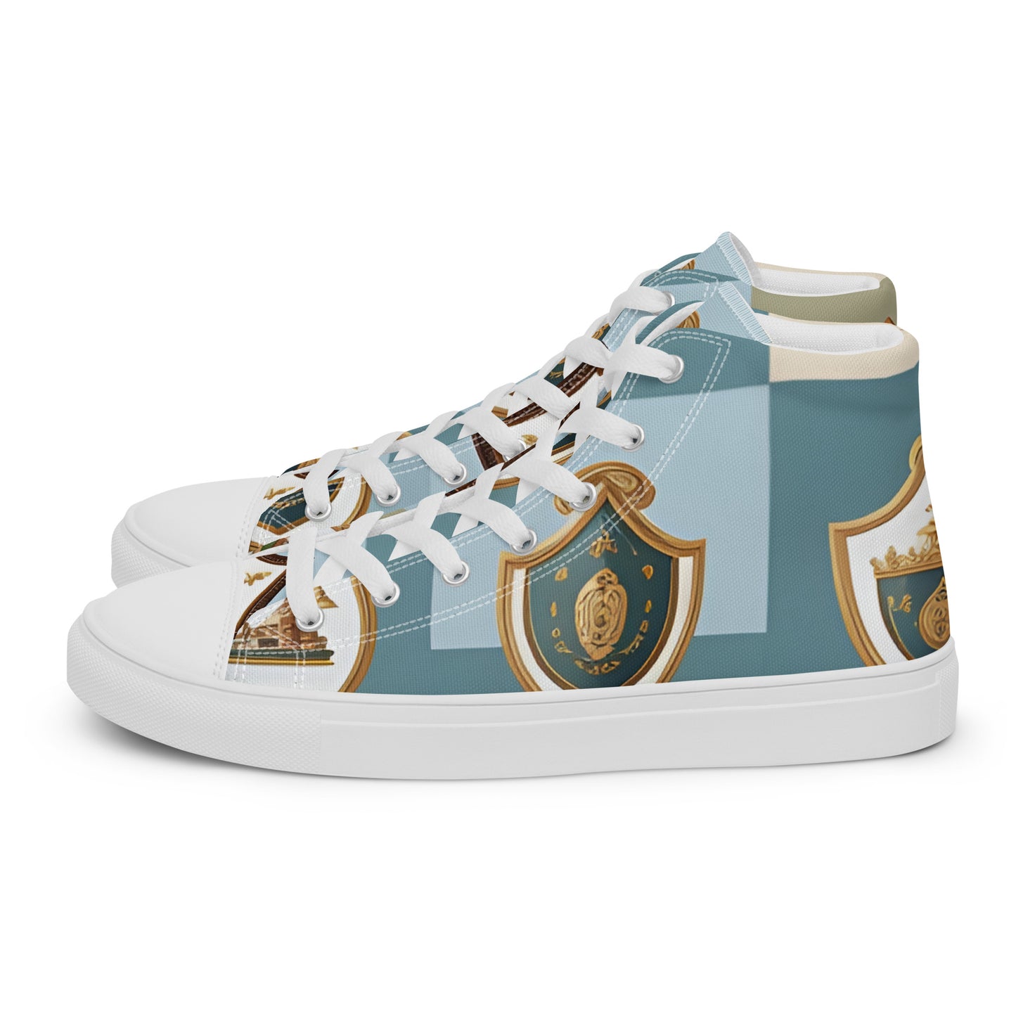 Women’s high top canvas shoes