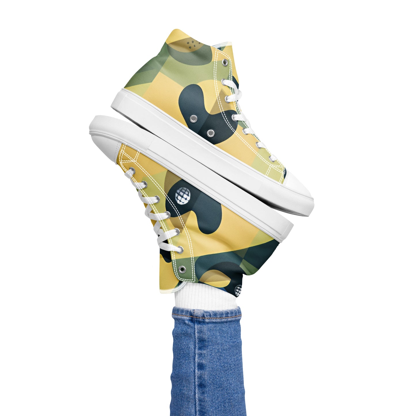 Women’s high top canvas shoes