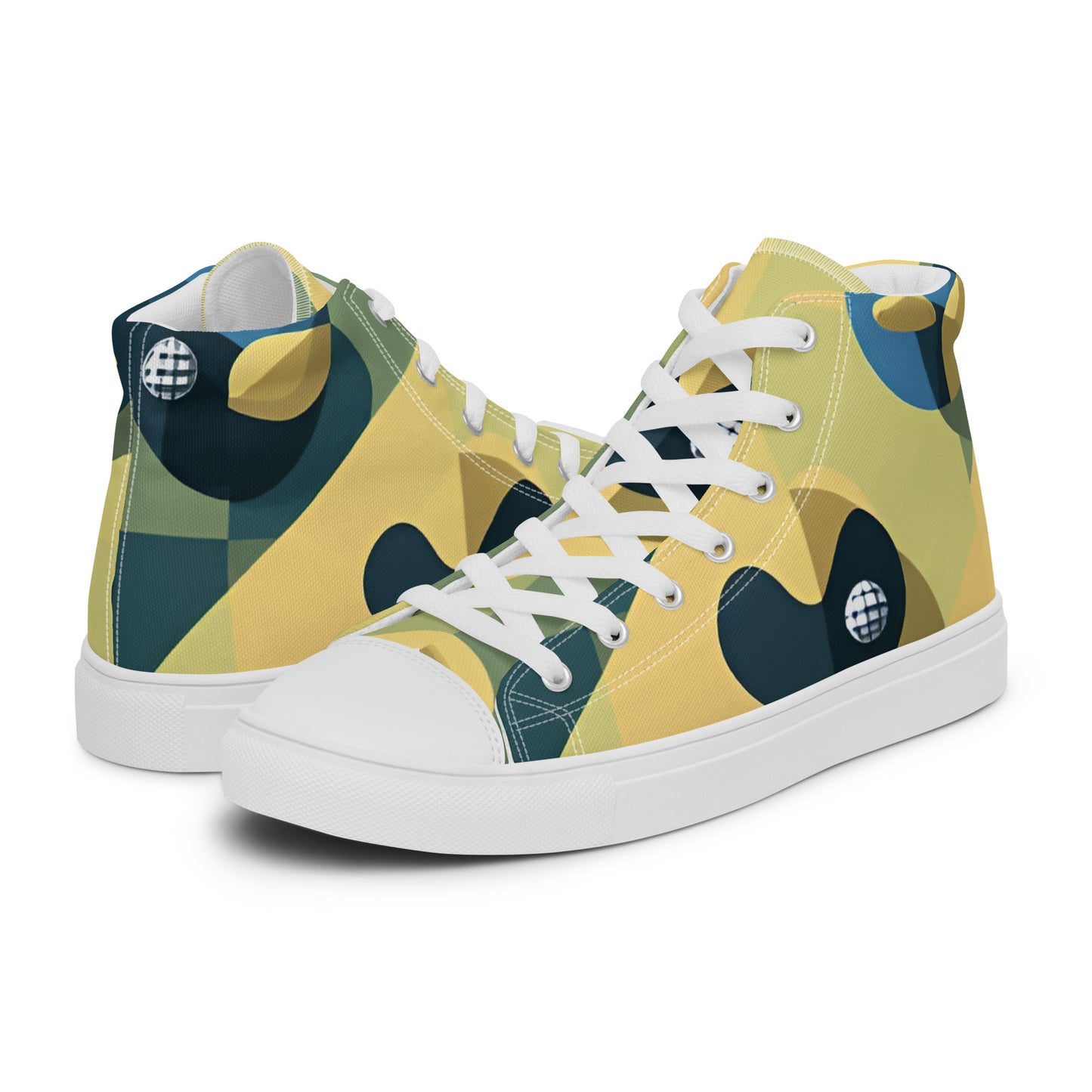 Women’s high top canvas shoes