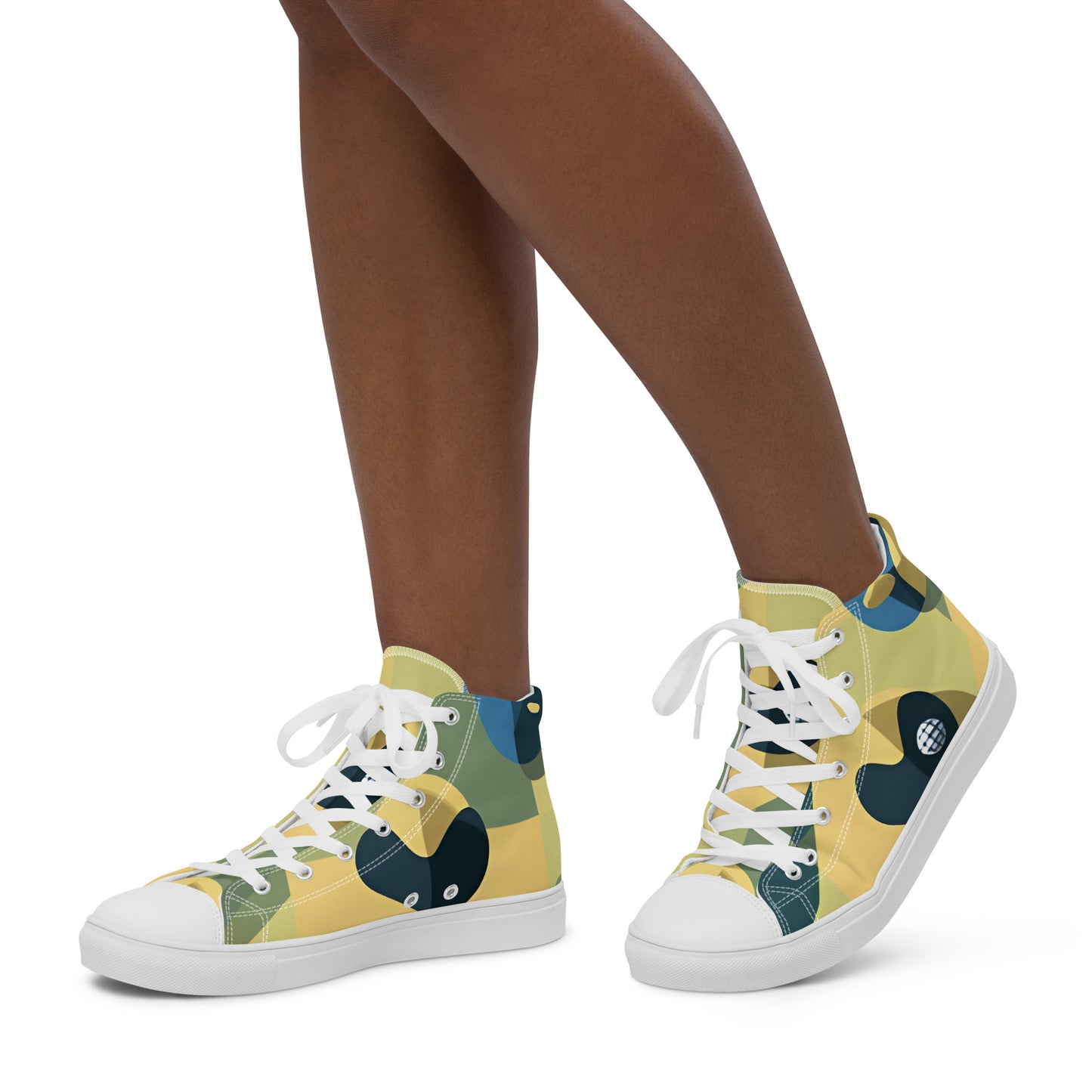 Women’s high top canvas shoes