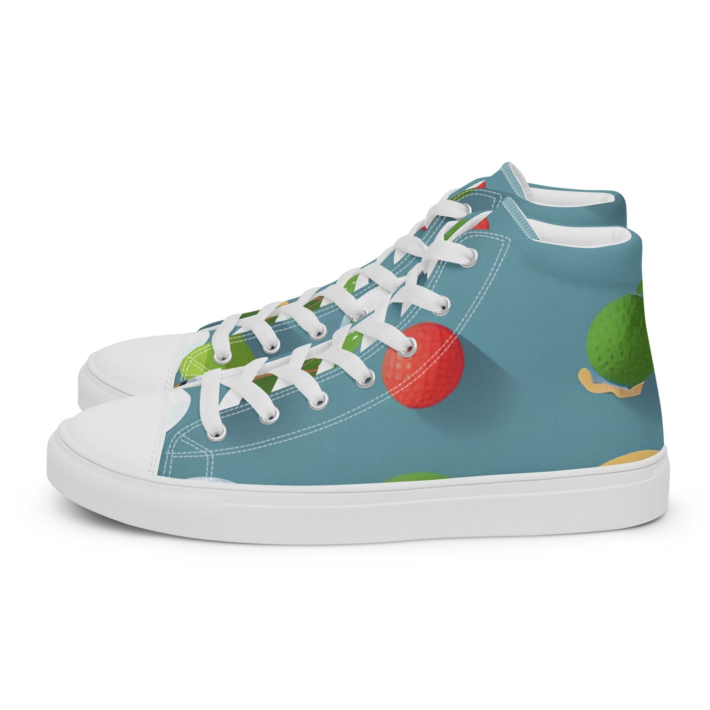 Women’s high top canvas shoes